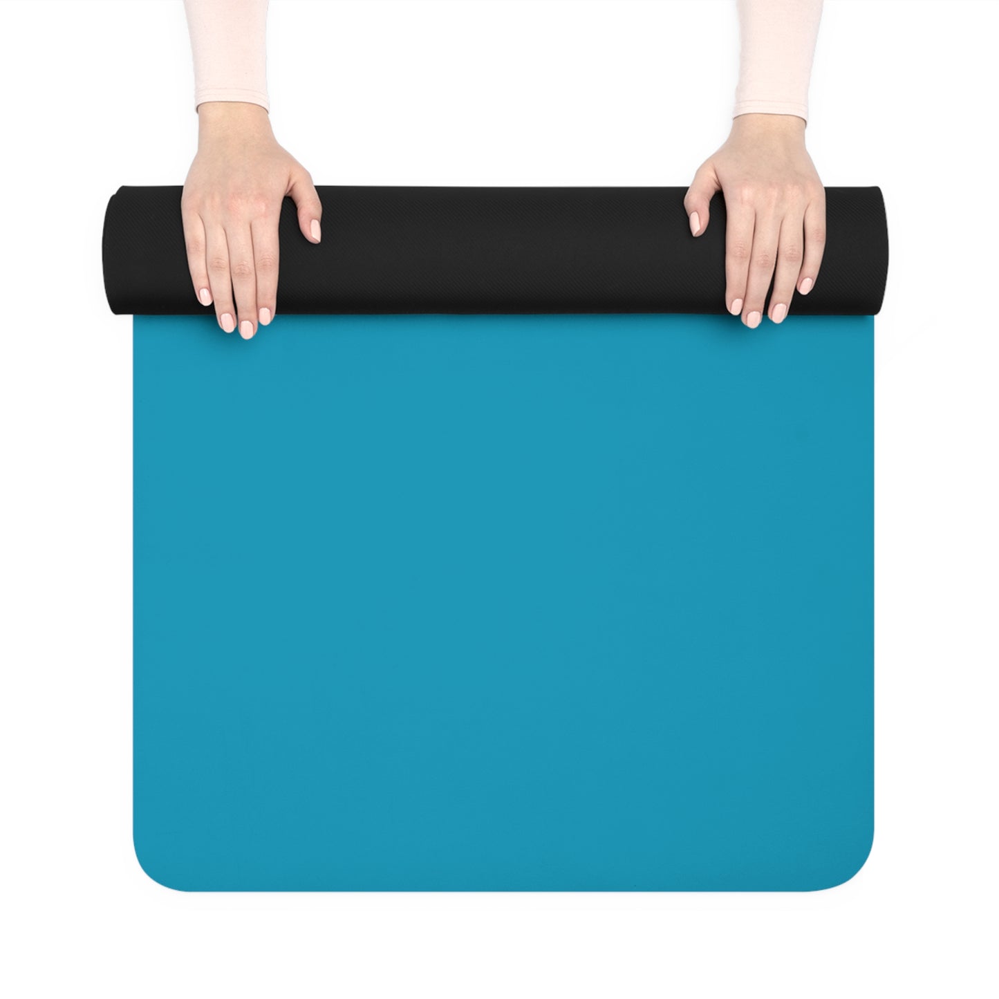 Vishnu Rubber Yoga Mat: Non-Slip Suede Top & Natural Rubber Bottom, Design, 24×70" Cushioning for Yoga, Pilates, Meditation