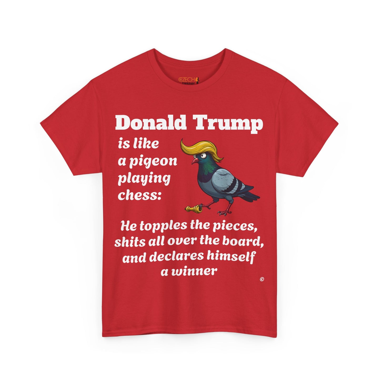 Trump Satire T-Shirt | Political Humor Tee with Meme Design | Unisex Heavy Cotton Funny Gift