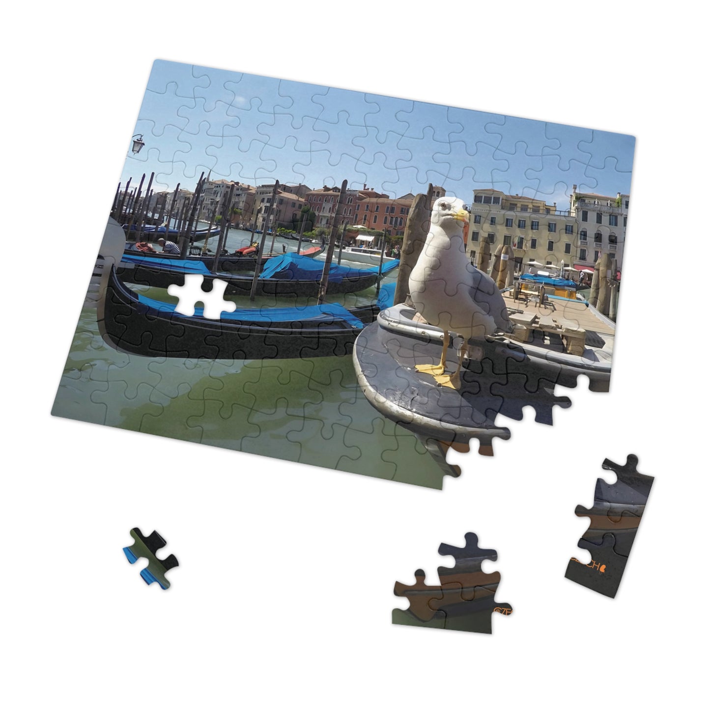 Jigsaw Puzzle & Tin: Original Photo, Venice, Italy (2015), Vibrant Glossy Puzzle, Nature Lover's Gift, 30 to 500 Pcs