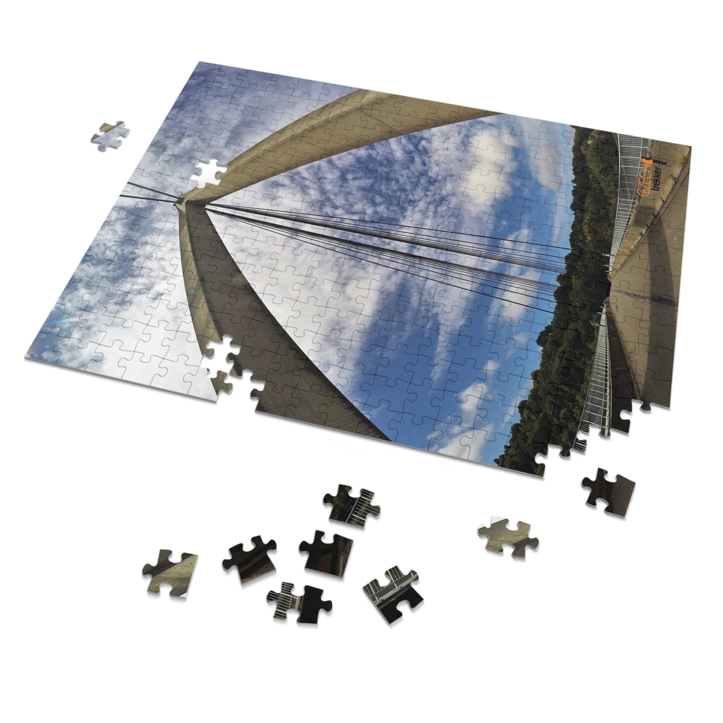 Jigsaw Puzzle & Tin: Original Photo, Lanaye, Belgium (2016), Vibrant Glossy Puzzle, Nature Lover's Gift, 30 to 500 Pcs