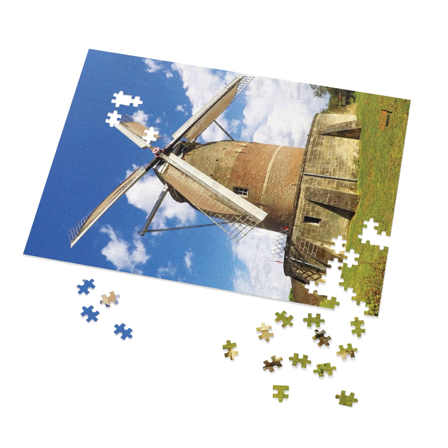 Jigsaw Puzzle & Tin: Original Photo, Gronsveld, the Netherlands (2016), Vibrant Glossy Puzzle, Nature Lover's Gift, 30 to 500 Pcs