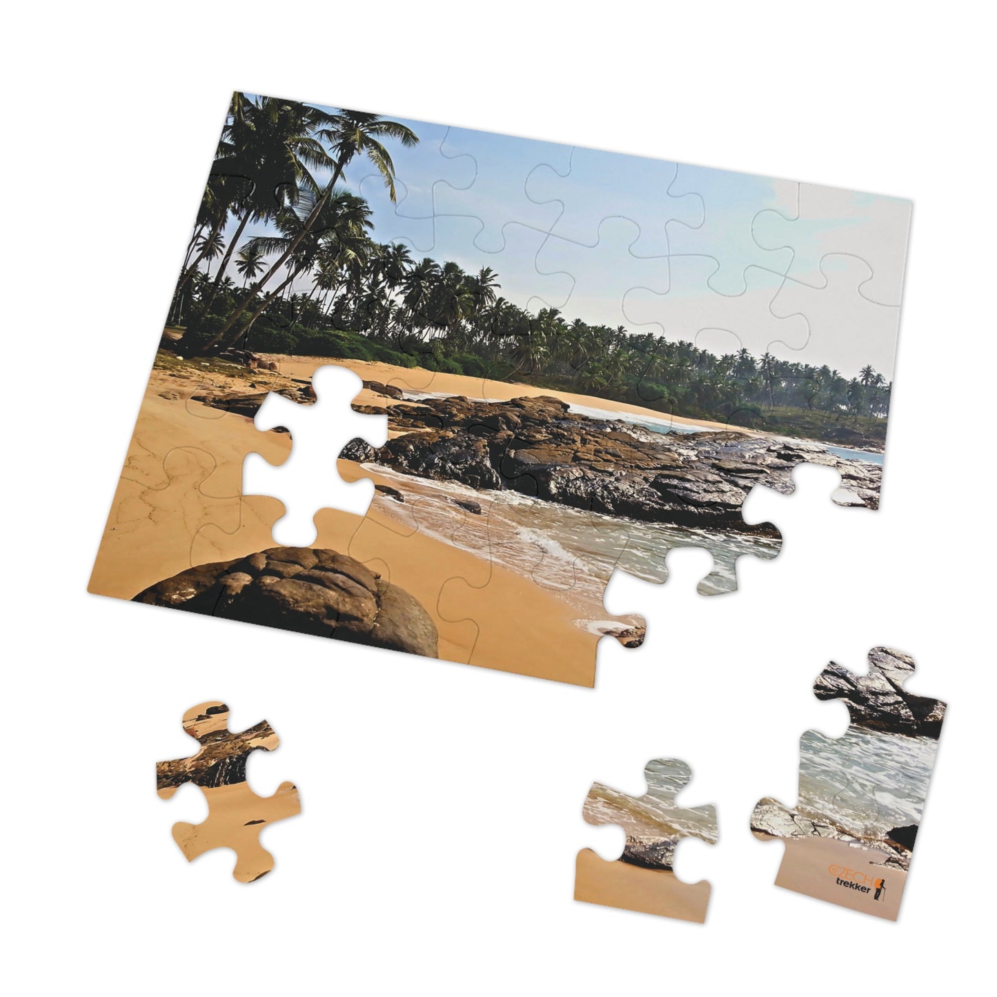 Jigsaw Puzzle: Original Photo, Tangalle, Sri Lanka (2013), Vibrant Glossy Puzzle, Nature Lover's Gift, 30 to 500 Pieces