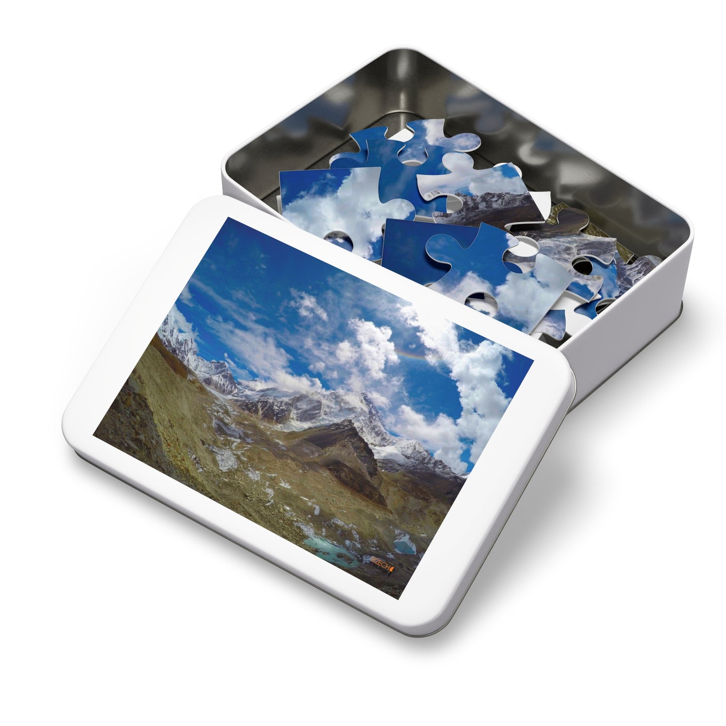 Jigsaw Puzzle & Tin: Original Photo, Nuptse, Nepal (2017), Vibrant Glossy Puzzle, Nature Lover's Gift, 30 to 1,000 Pcs