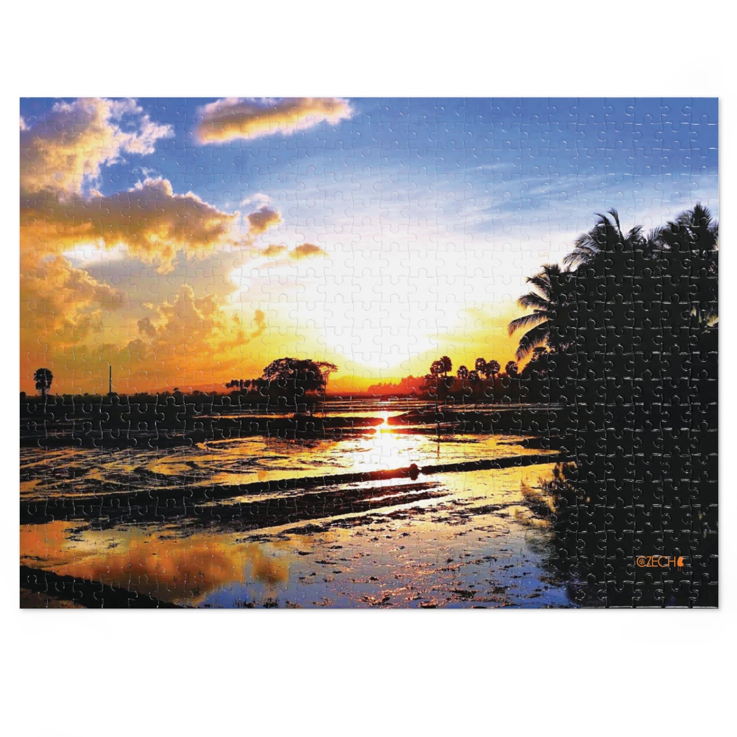 Jigsaw Puzzle & Tin: Original Photo, Trincomalee, Sri Lanka (2015), Vibrant Glossy Puzzle, Nature Lover's Gift, 30 to 500 Pcs