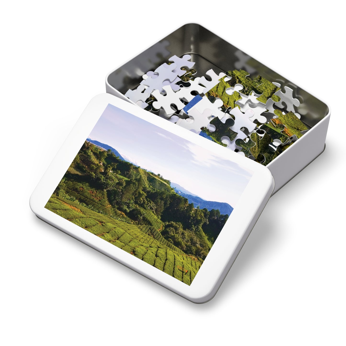 Jigsaw Puzzle & Tin: Original Photo, Cameron Highlands, Malaysia (2014), Vibrant Glossy Puzzle, Nature Lover's Gift, 30 to 500 Pcs