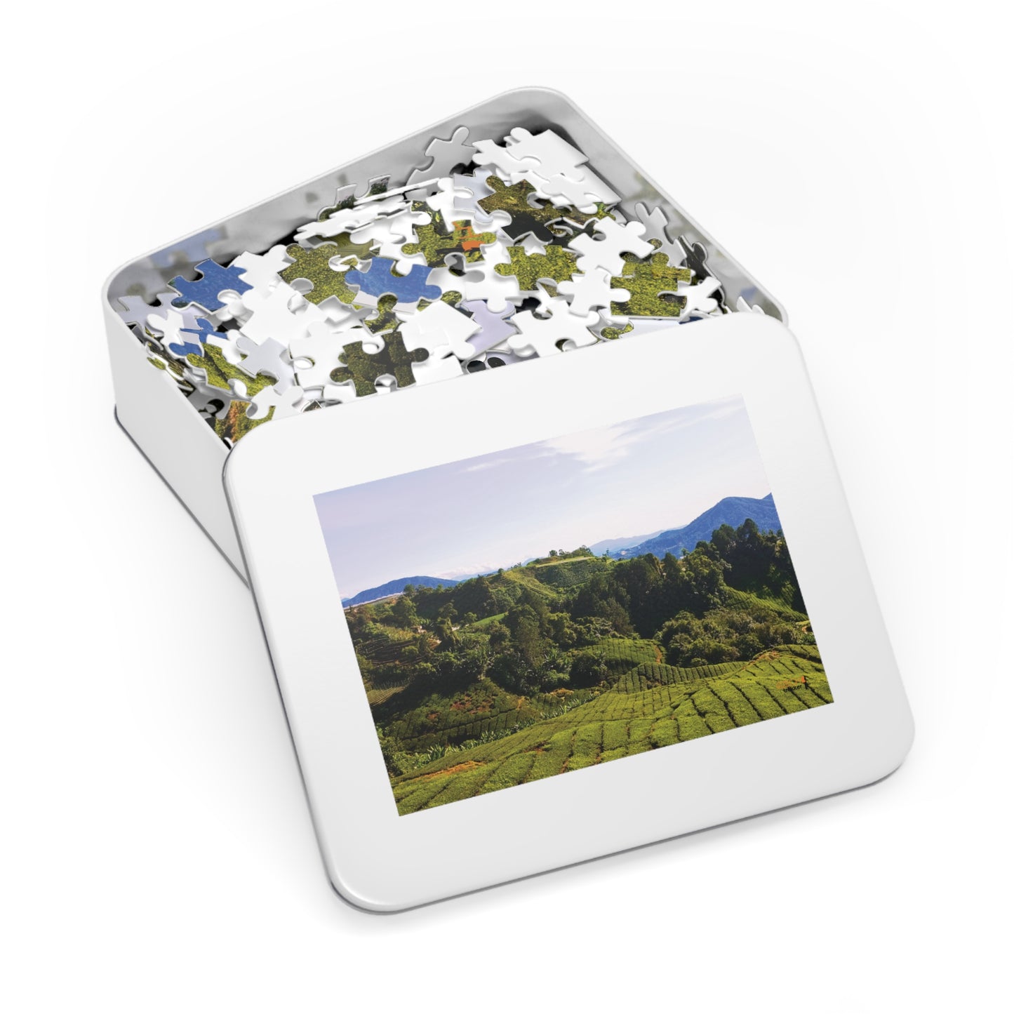 Jigsaw Puzzle & Tin: Original Photo, Cameron Highlands, Malaysia (2014), Vibrant Glossy Puzzle, Nature Lover's Gift, 30 to 500 Pcs