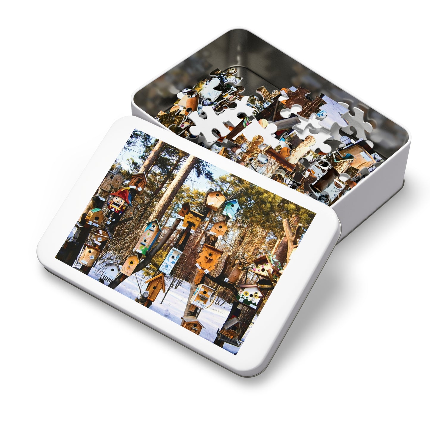 Jigsaw Puzzle & Tin: Original Photo, Novossibirsk, Russia (2013), Vibrant Glossy Puzzle, Nature Lover's Gift, 30 to 500 Pcs