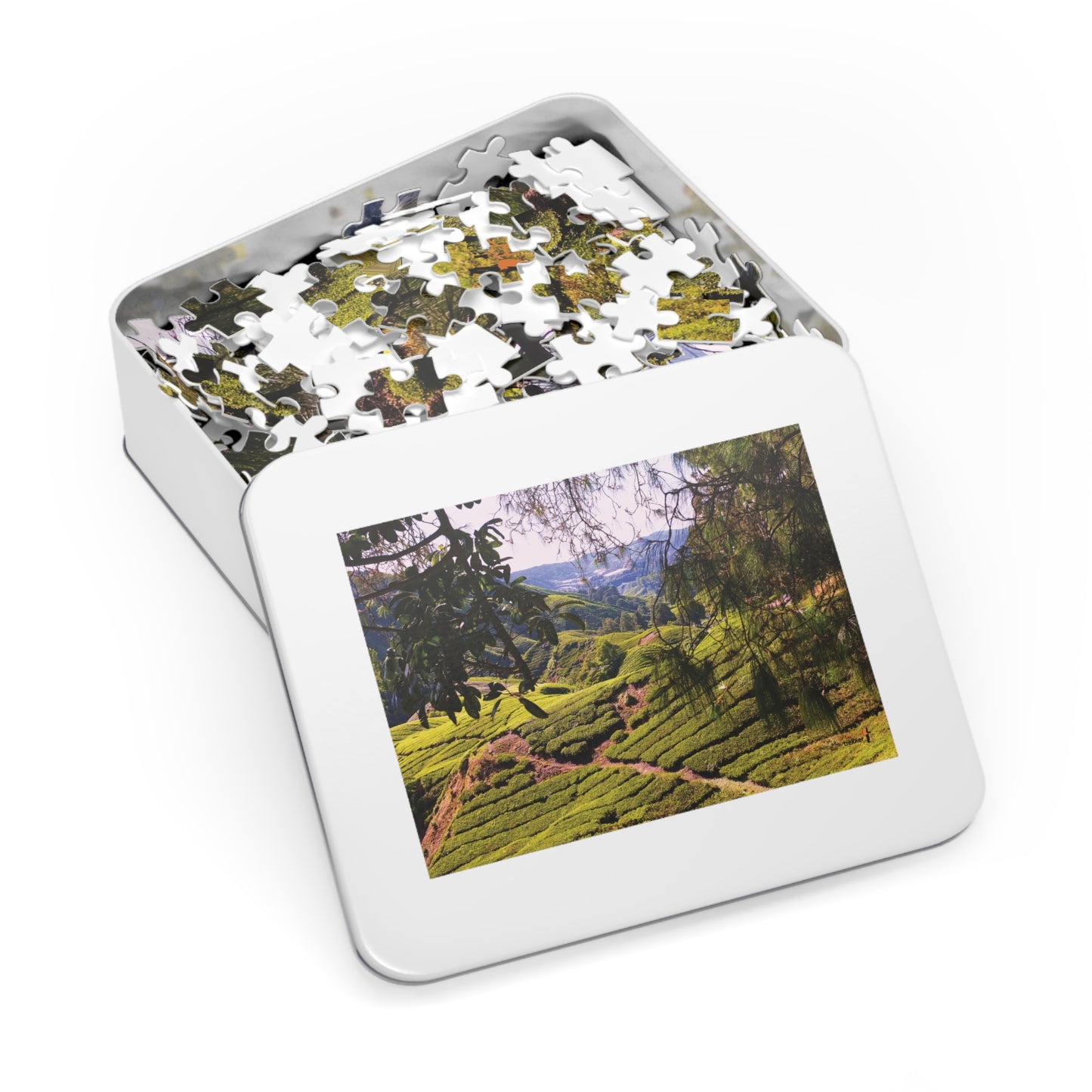 Jigsaw Puzzle & Tin: Original Photo, Cameron Highlands, Malaysia (2014), Vibrant Glossy Puzzle, Nature Lover's Gift, 30 to 500 Pcs