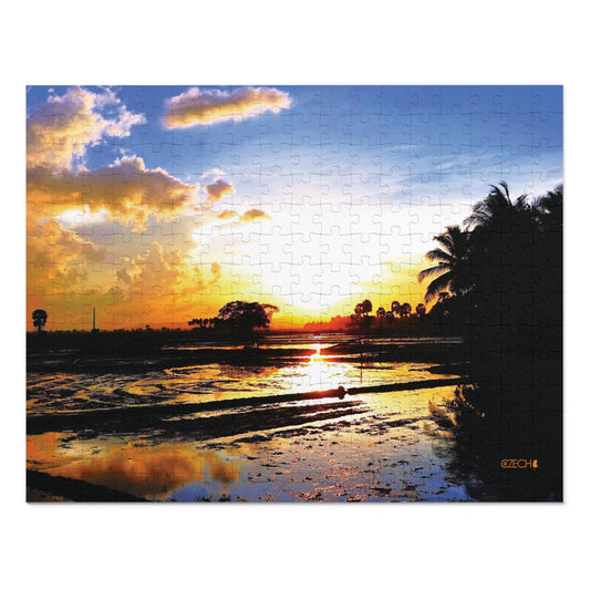 Jigsaw Puzzle & Tin: Original Photo, Trincomalee, Sri Lanka (2015), Vibrant Glossy Puzzle, Nature Lover's Gift, 30 to 500 Pcs