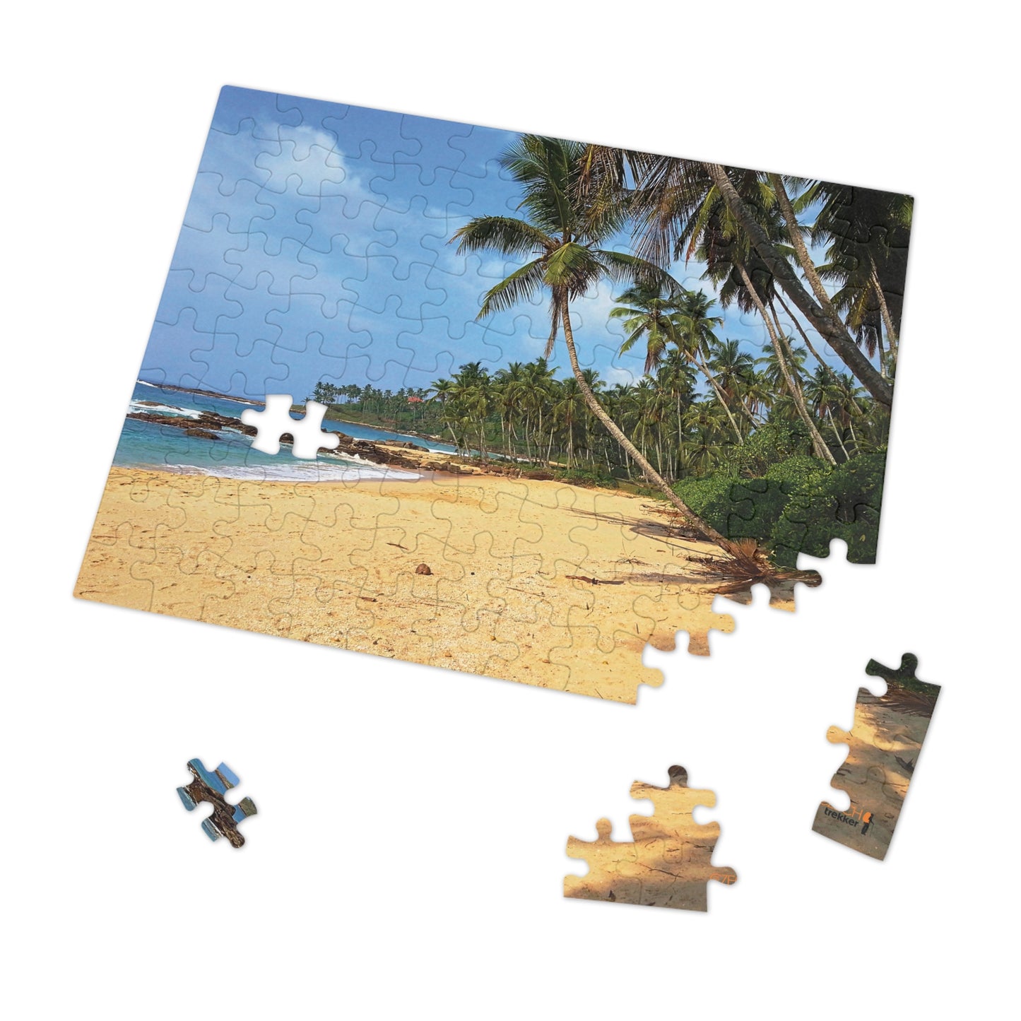 Jigsaw Puzzle: Original Photo, Tangalle, Sri Lanka (2013), Vibrant Glossy Puzzle, Nature Lover's Gift, 30 to 500 Pieces