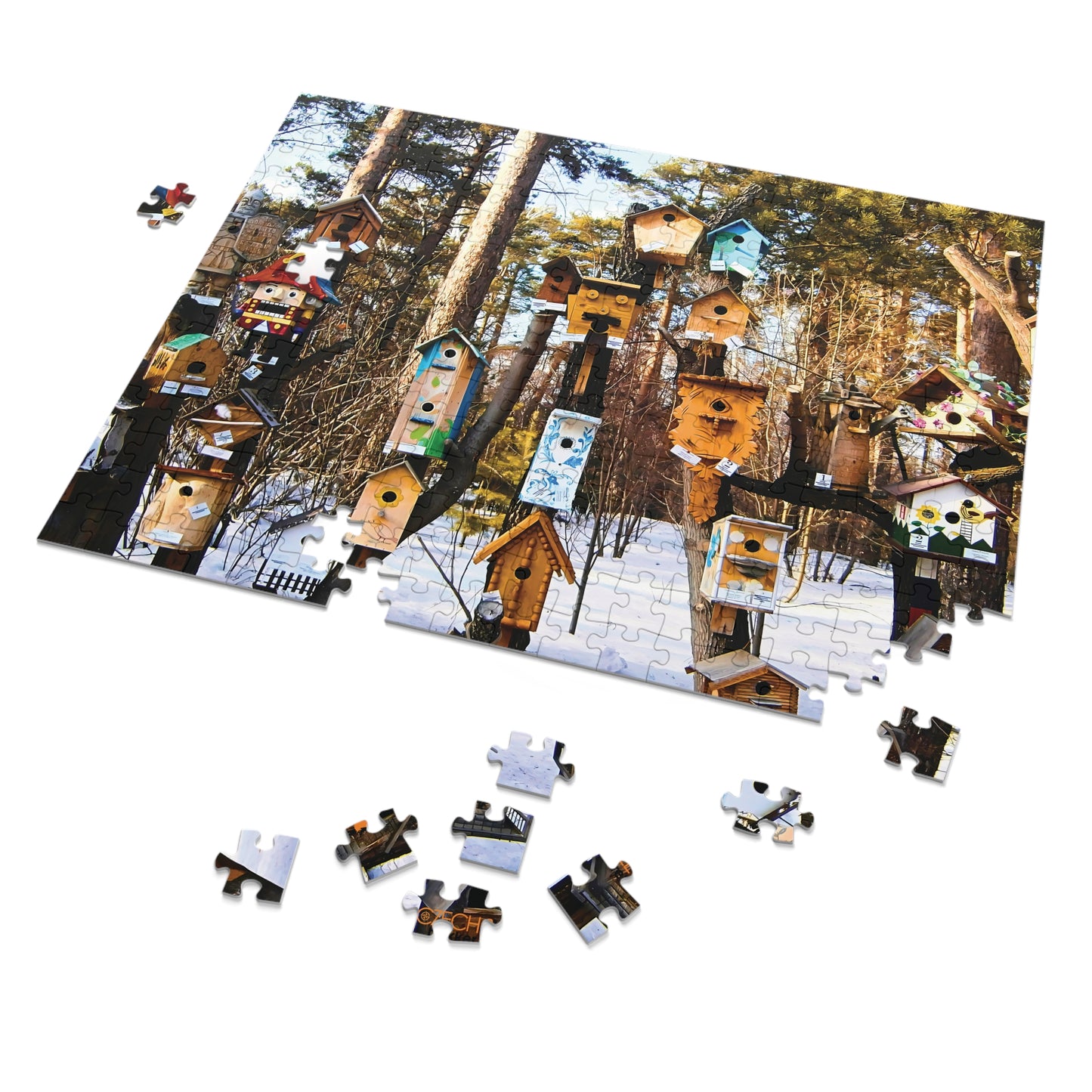 Jigsaw Puzzle & Tin: Original Photo, Novossibirsk, Russia (2013), Vibrant Glossy Puzzle, Nature Lover's Gift, 30 to 500 Pcs