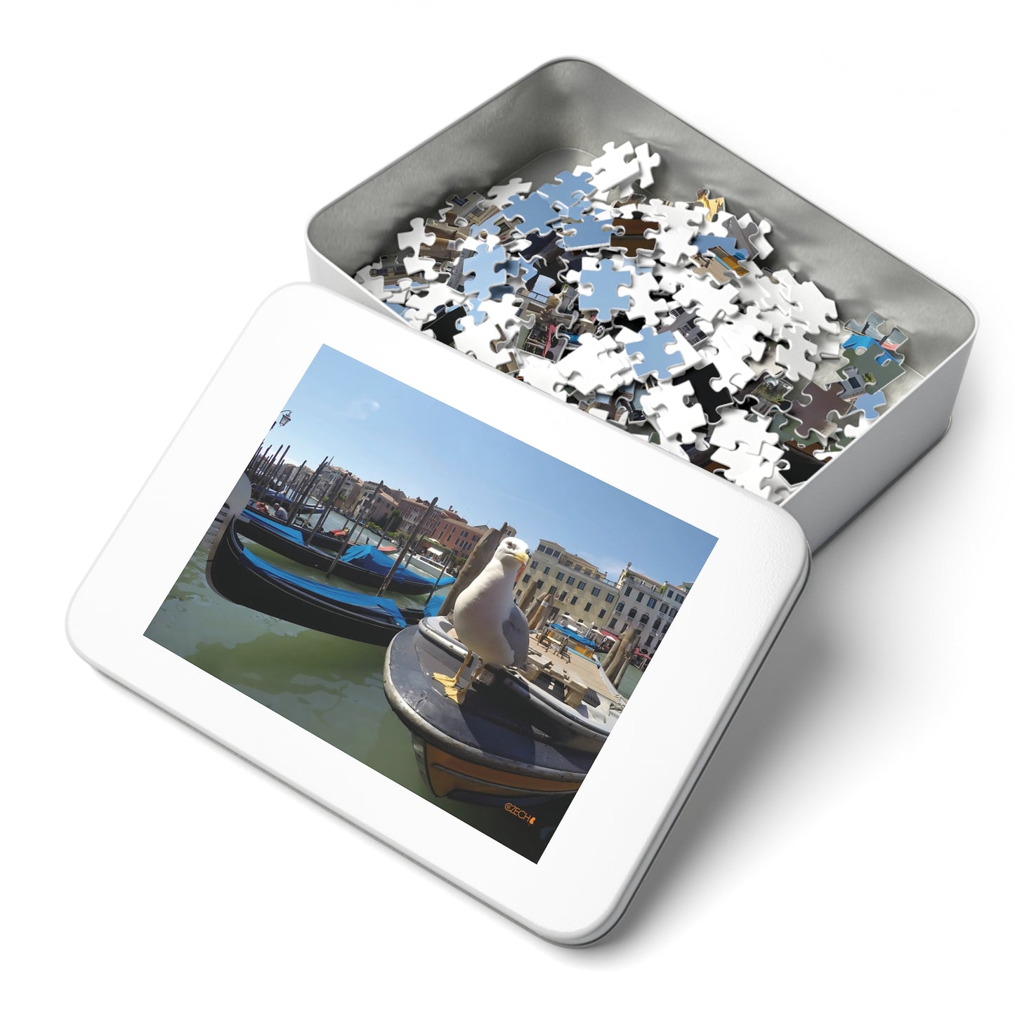 Jigsaw Puzzle & Tin: Original Photo, Venice, Italy (2015), Vibrant Glossy Puzzle, Nature Lover's Gift, 30 to 500 Pcs