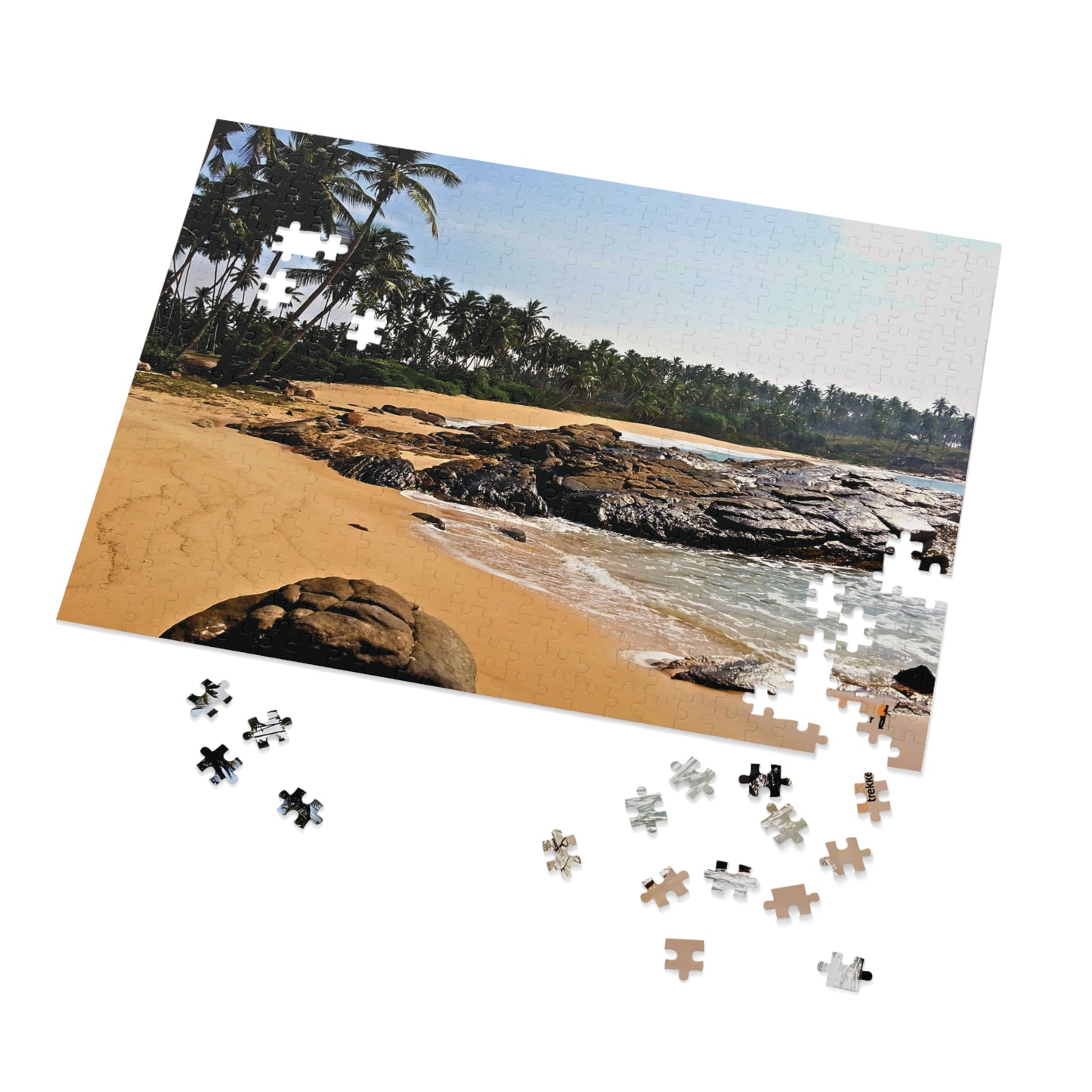 Jigsaw Puzzle: Original Photo, Tangalle, Sri Lanka (2013), Vibrant Glossy Puzzle, Nature Lover's Gift, 30 to 500 Pieces