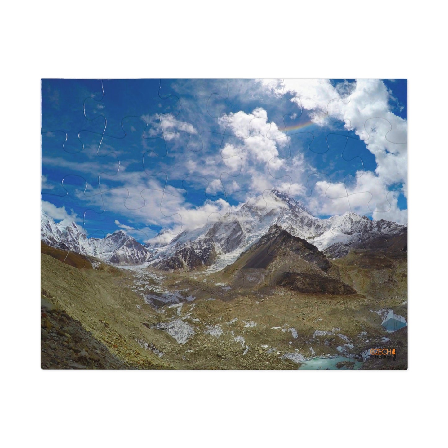 Jigsaw Puzzle & Tin: Original Photo, Nuptse, Nepal (2017), Vibrant Glossy Puzzle, Nature Lover's Gift, 30 to 1,000 Pcs