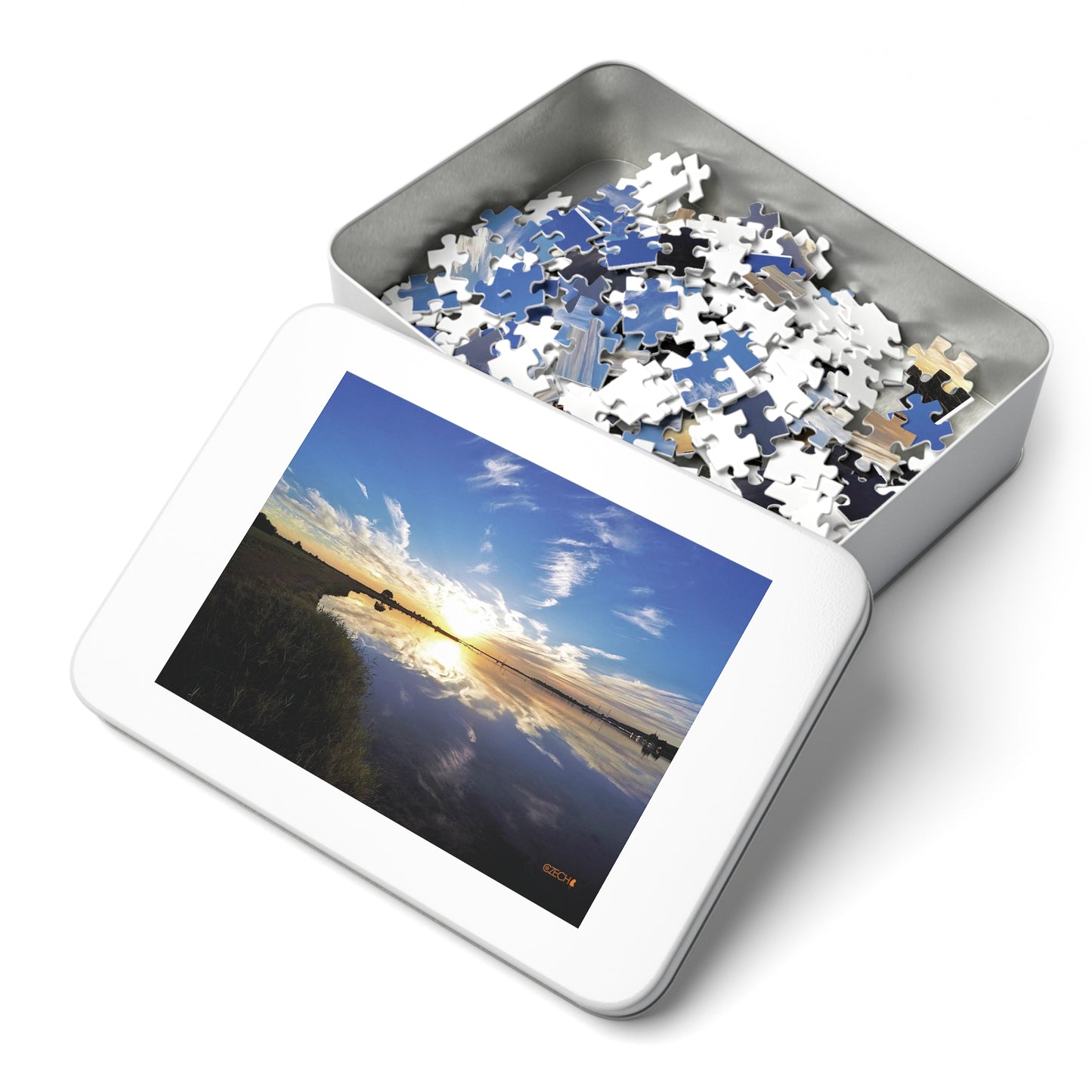 Jigsaw Puzzle: Original Photo, Zeeland, the Netherlands (2017), Vibrant Glossy Puzzle, Nature Lover's Gift, 30 to 500 Pieces