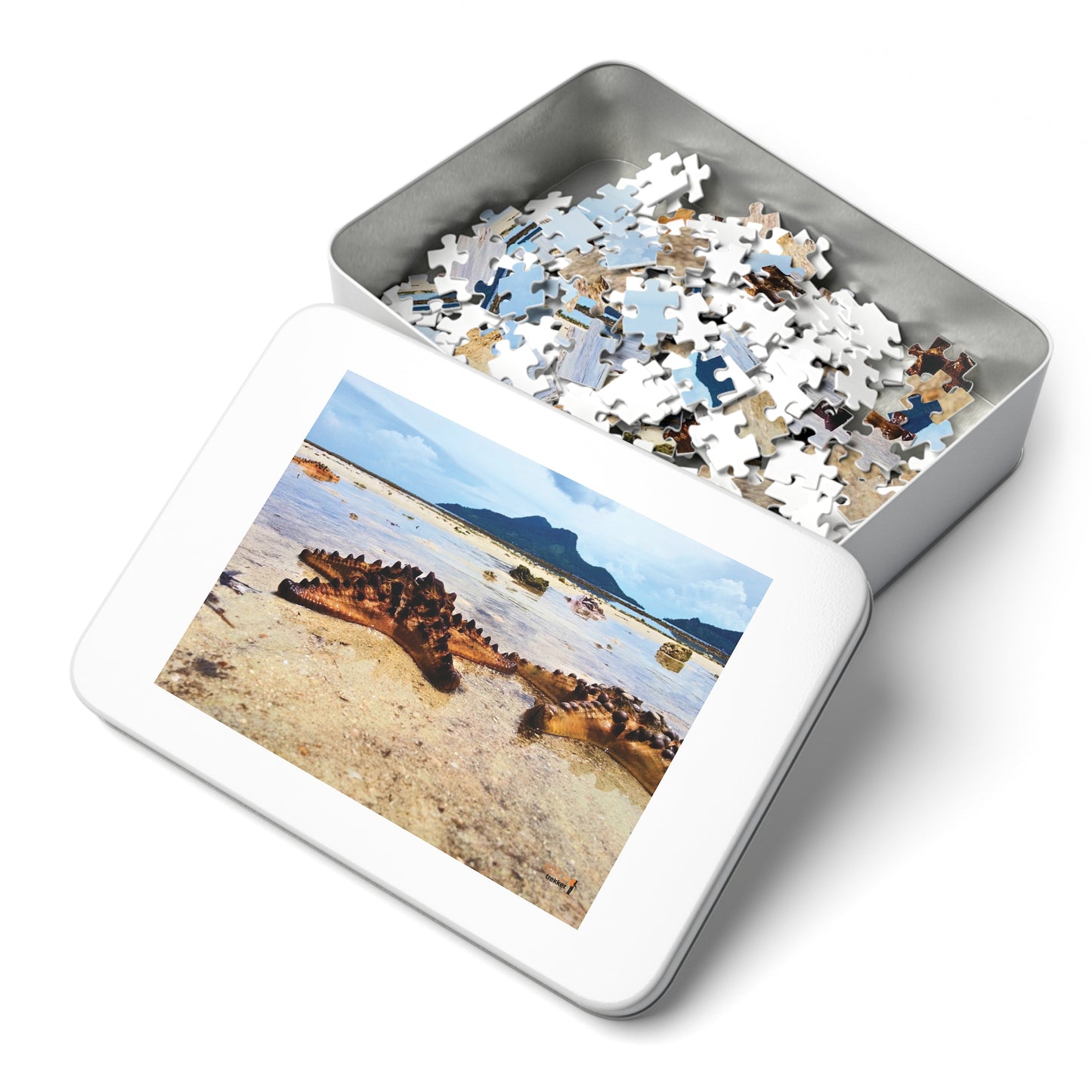 Jigsaw Puzzle & Tin: Original Photo, Pulau Maiga, Sabah, Malaysia (2013), Vibrant Glossy Puzzle, Nature Lover's Gift, 30 to 500 Pcs