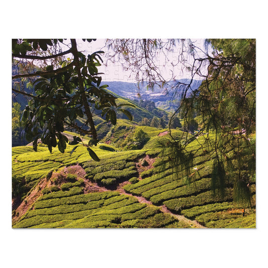 Jigsaw Puzzle & Tin: Original Photo, Cameron Highlands, Malaysia (2014), Vibrant Glossy Puzzle, Nature Lover's Gift, 30 to 500 Pcs