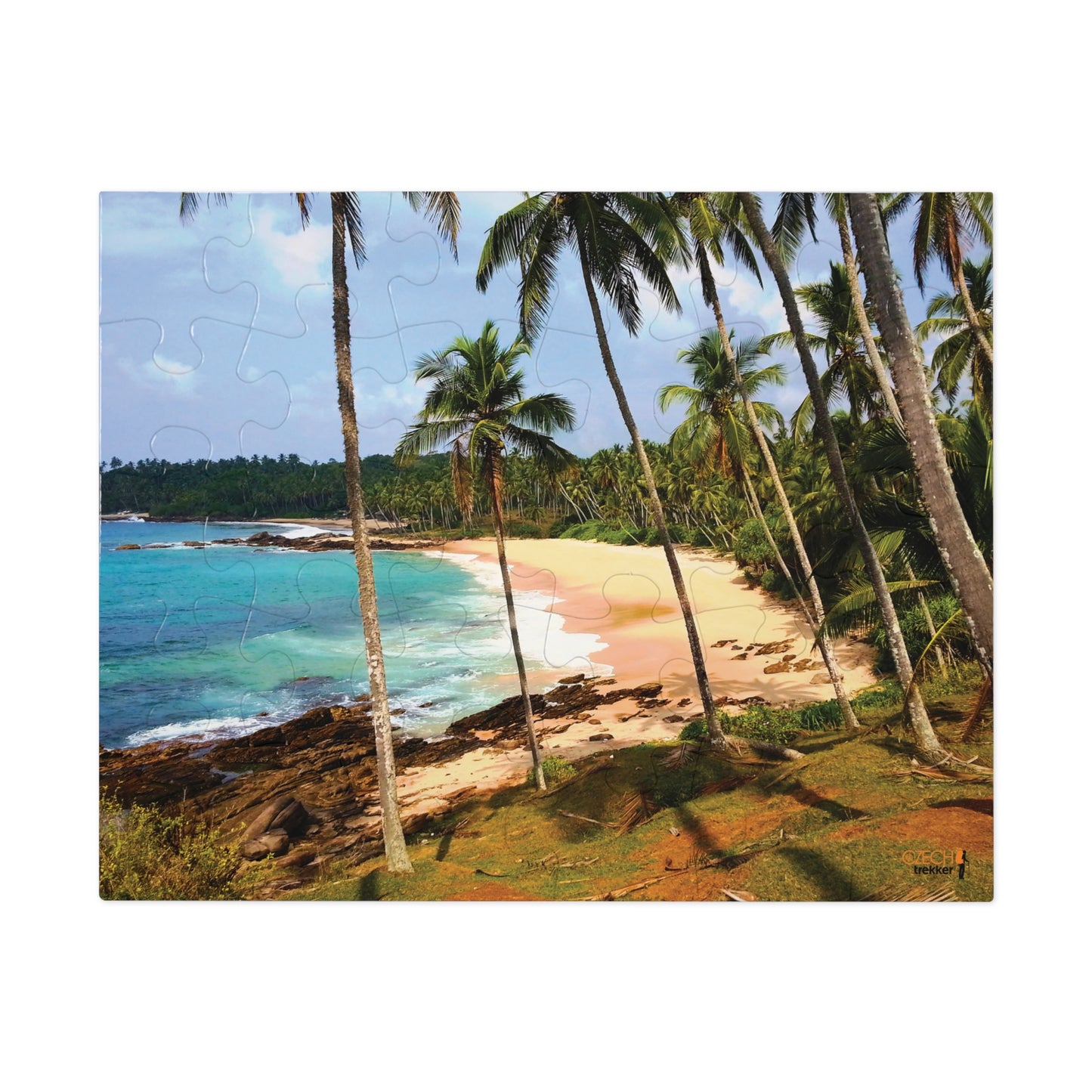 Jigsaw Puzzle: Original Photo, Tangalle, Sri Lanka (2013), Vibrant Glossy Puzzle, Nature Lover's Gift, 30 to 500 Pieces