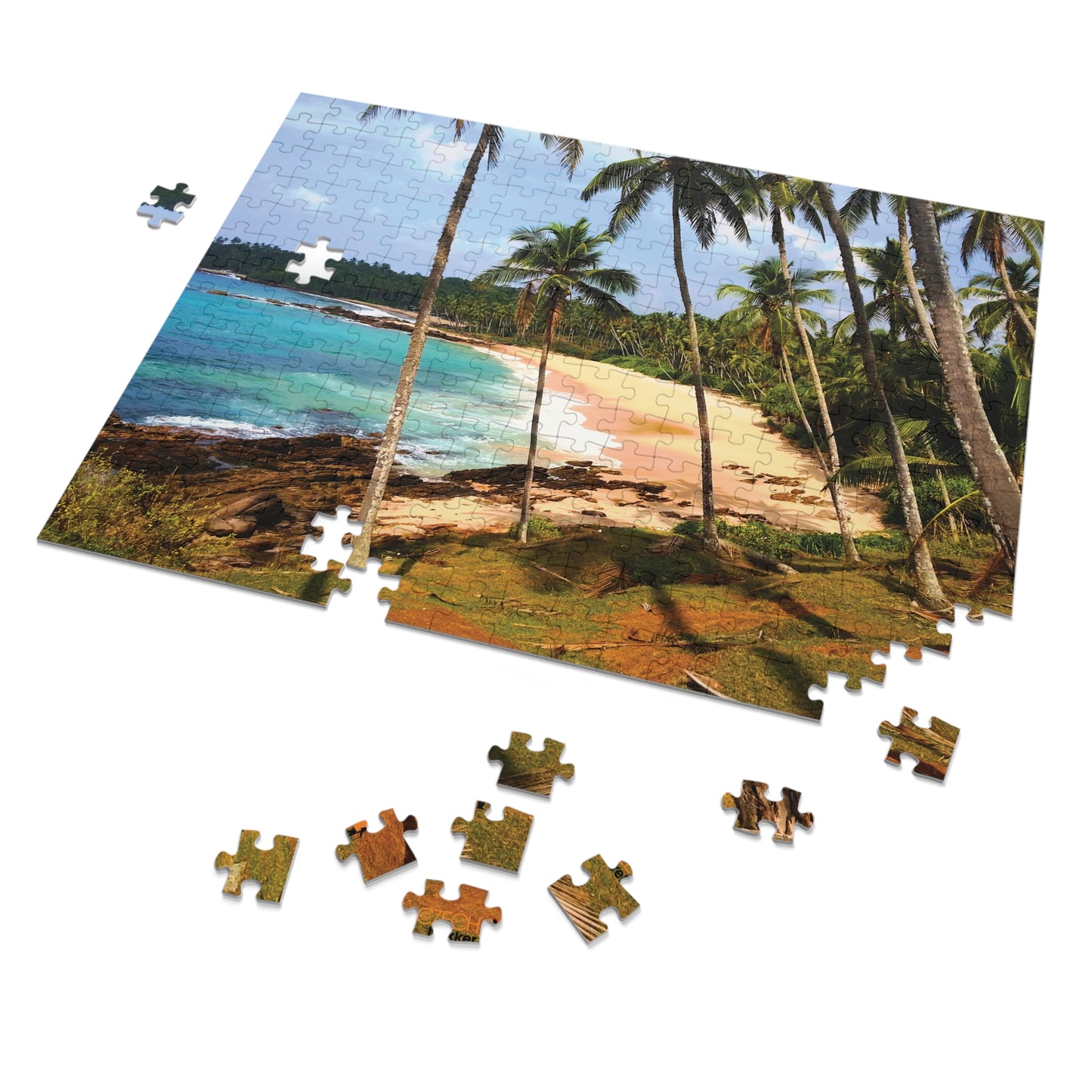 Jigsaw Puzzle: Original Photo, Tangalle, Sri Lanka (2013), Vibrant Glossy Puzzle, Nature Lover's Gift, 30 to 500 Pieces