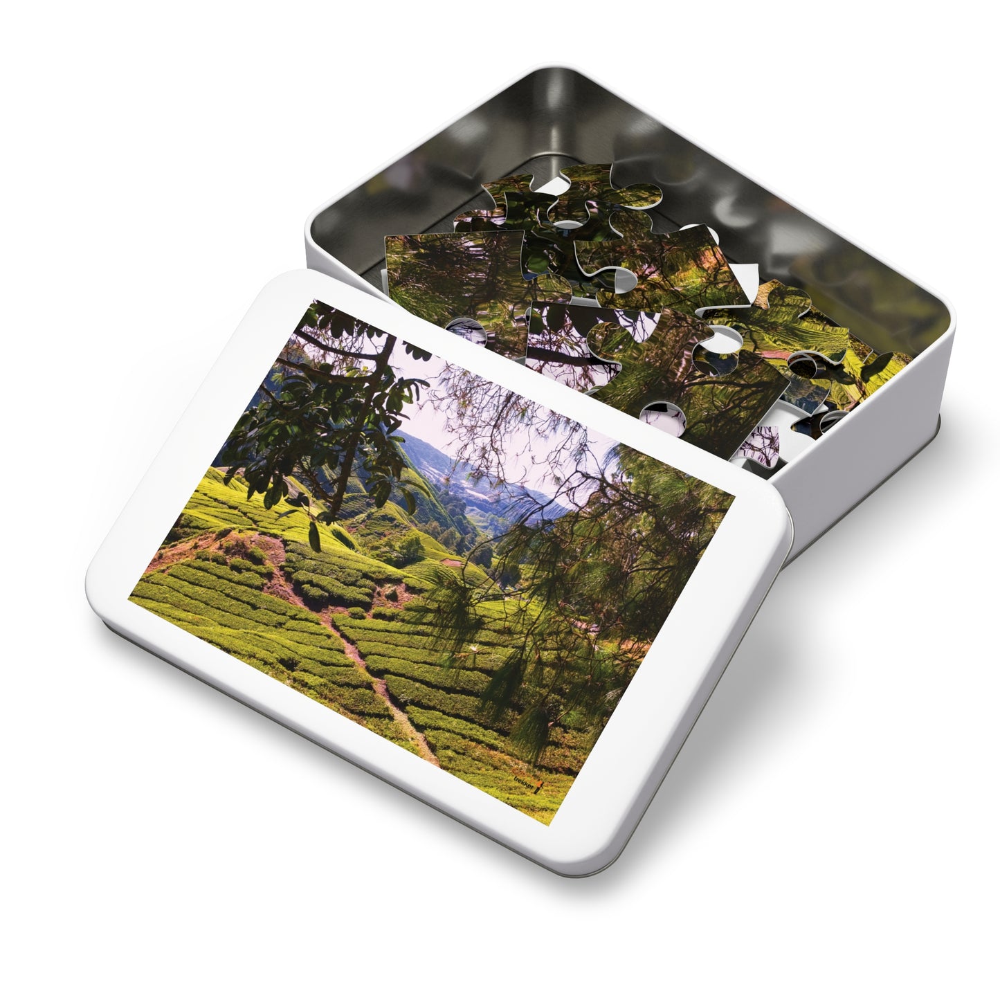 Jigsaw Puzzle & Tin: Original Photo, Cameron Highlands, Malaysia (2014), Vibrant Glossy Puzzle, Nature Lover's Gift, 30 to 500 Pcs