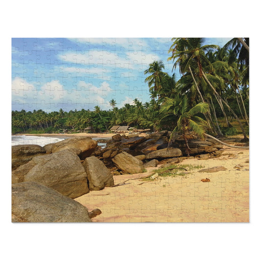 Jigsaw Puzzle: Original Photo, Tangalle, Sri Lanka (2013), Vibrant Glossy Puzzle, Nature Lover's Gift, 30 to 500 Pieces