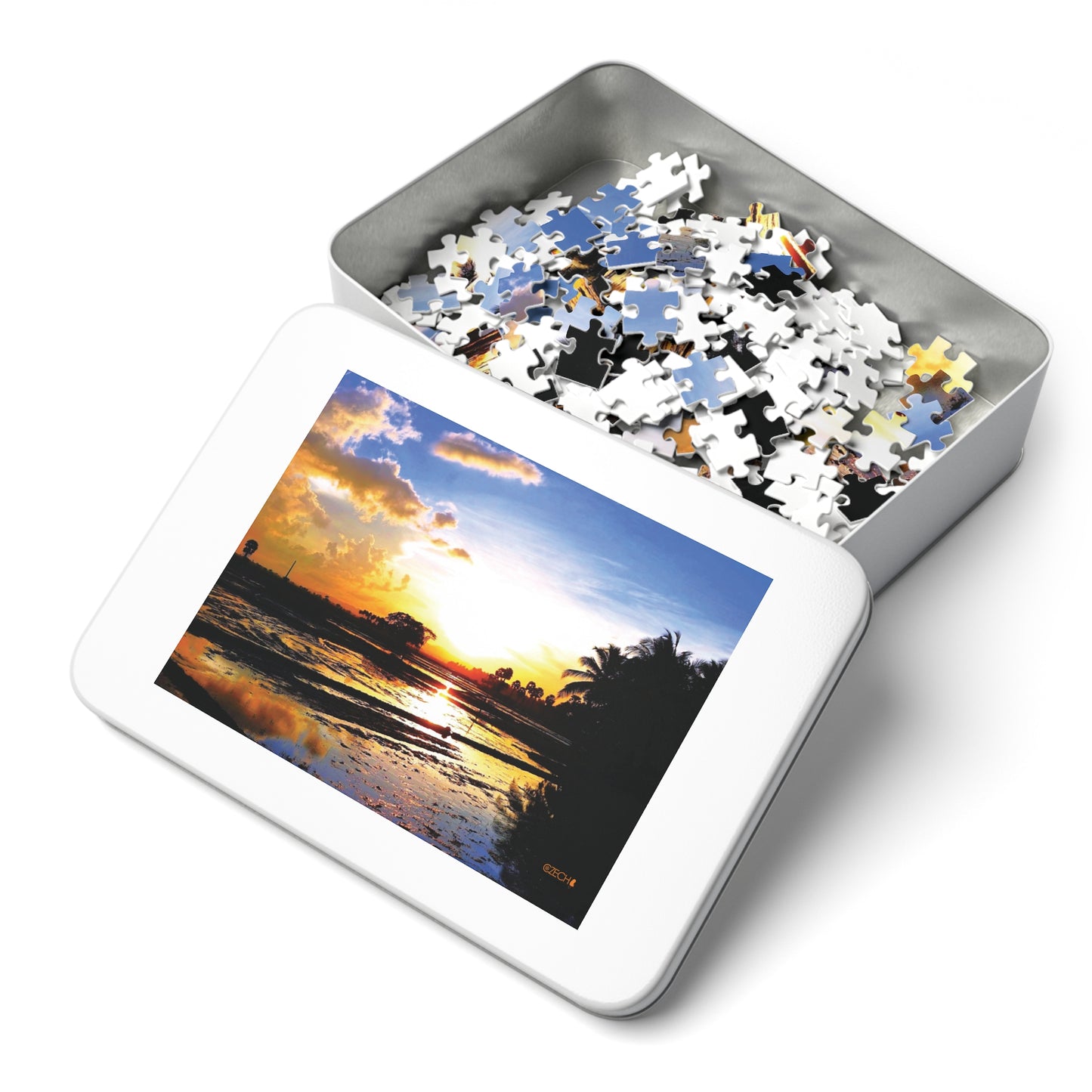 Jigsaw Puzzle & Tin: Original Photo, Trincomalee, Sri Lanka (2015), Vibrant Glossy Puzzle, Nature Lover's Gift, 30 to 500 Pcs