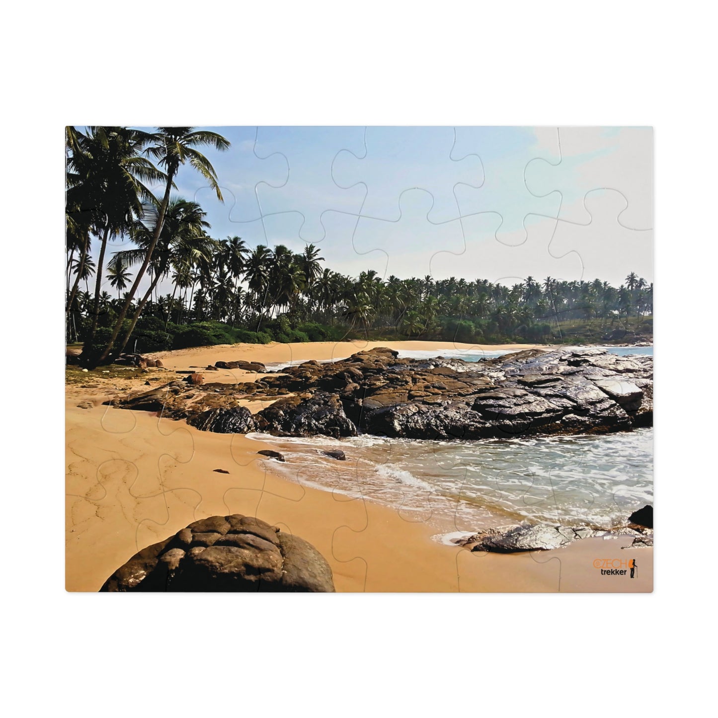 Jigsaw Puzzle: Original Photo, Tangalle, Sri Lanka (2013), Vibrant Glossy Puzzle, Nature Lover's Gift, 30 to 500 Pieces