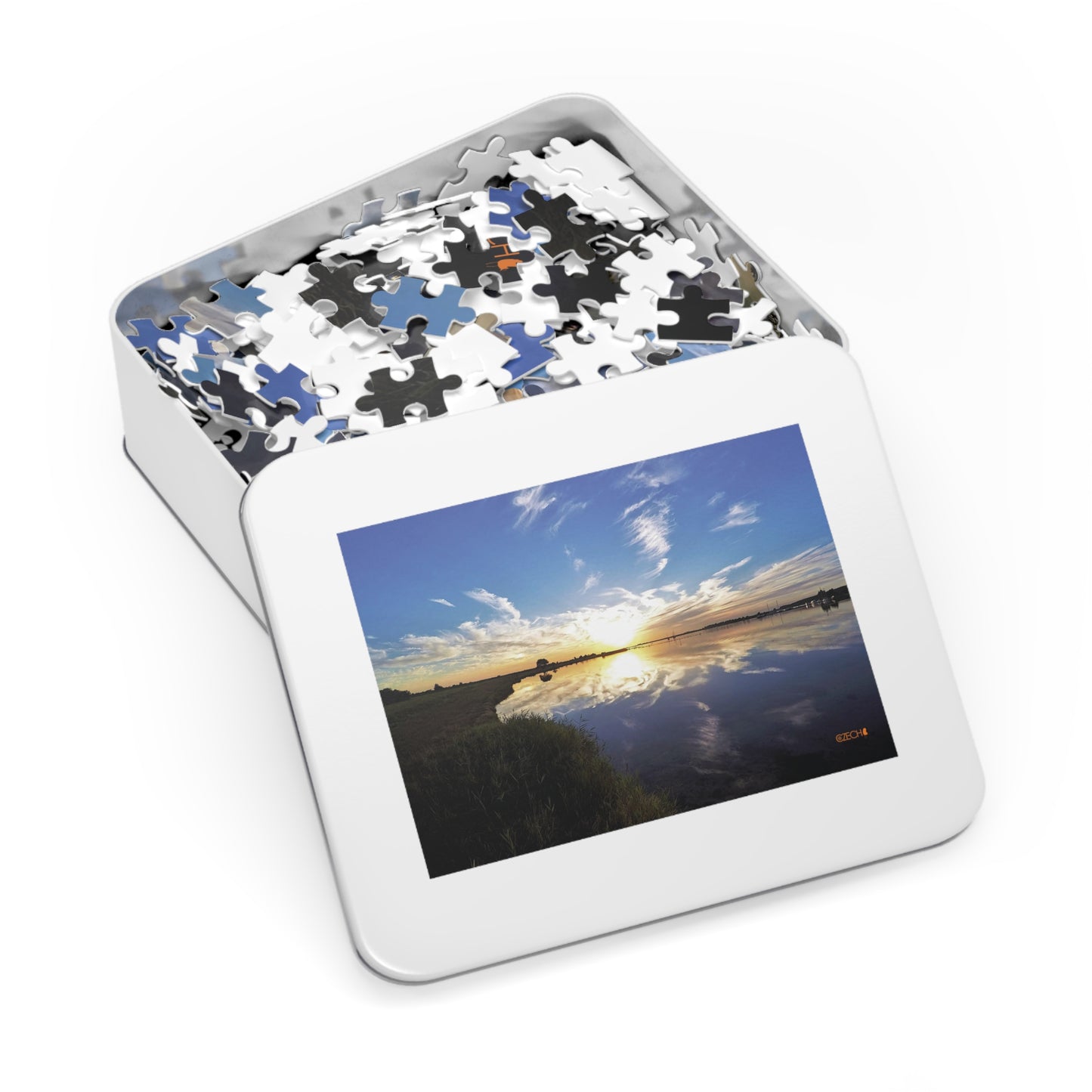 Jigsaw Puzzle: Original Photo, Zeeland, the Netherlands (2017), Vibrant Glossy Puzzle, Nature Lover's Gift, 30 to 500 Pieces