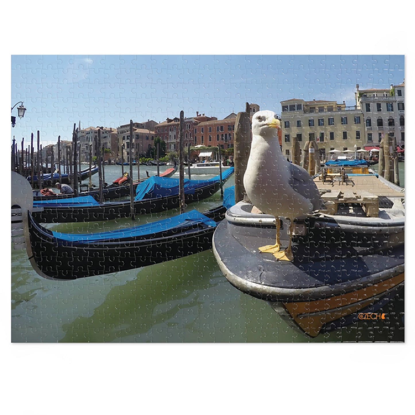 Jigsaw Puzzle & Tin: Original Photo, Venice, Italy (2015), Vibrant Glossy Puzzle, Nature Lover's Gift, 30 to 500 Pcs