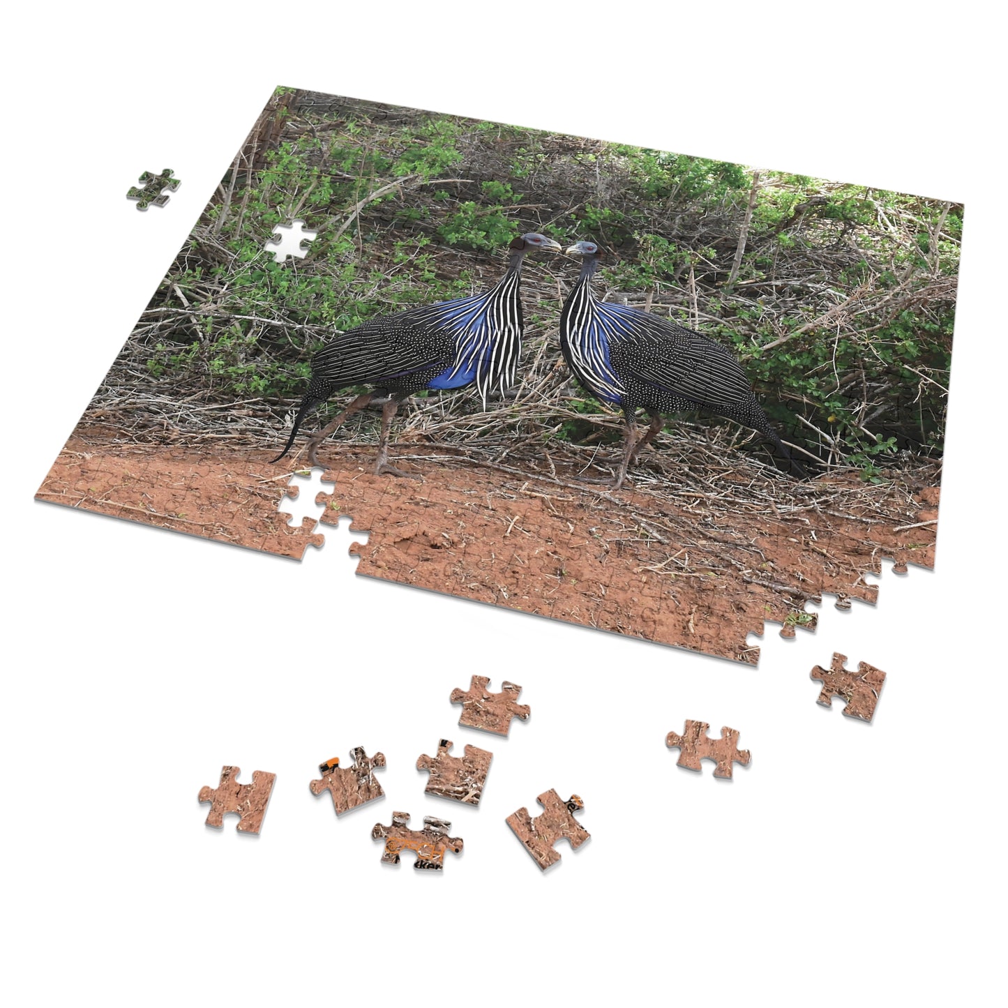 Jigsaw Puzzle & Tin: Original Photo, Tsavo East, Kenya (2023), Vibrant Glossy Puzzle, Nature Lover's Gift, 30 to 1,000 Pcs