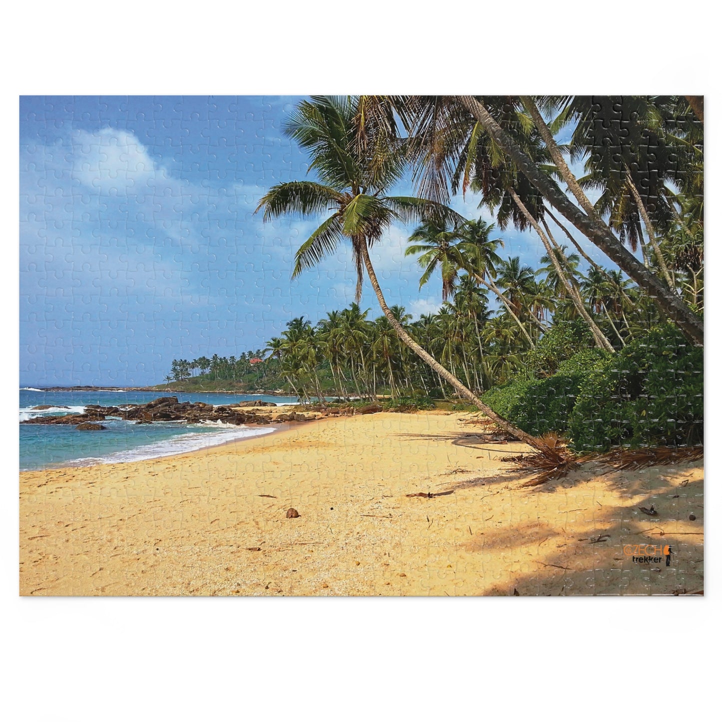 Jigsaw Puzzle: Original Photo, Tangalle, Sri Lanka (2013), Vibrant Glossy Puzzle, Nature Lover's Gift, 30 to 500 Pieces