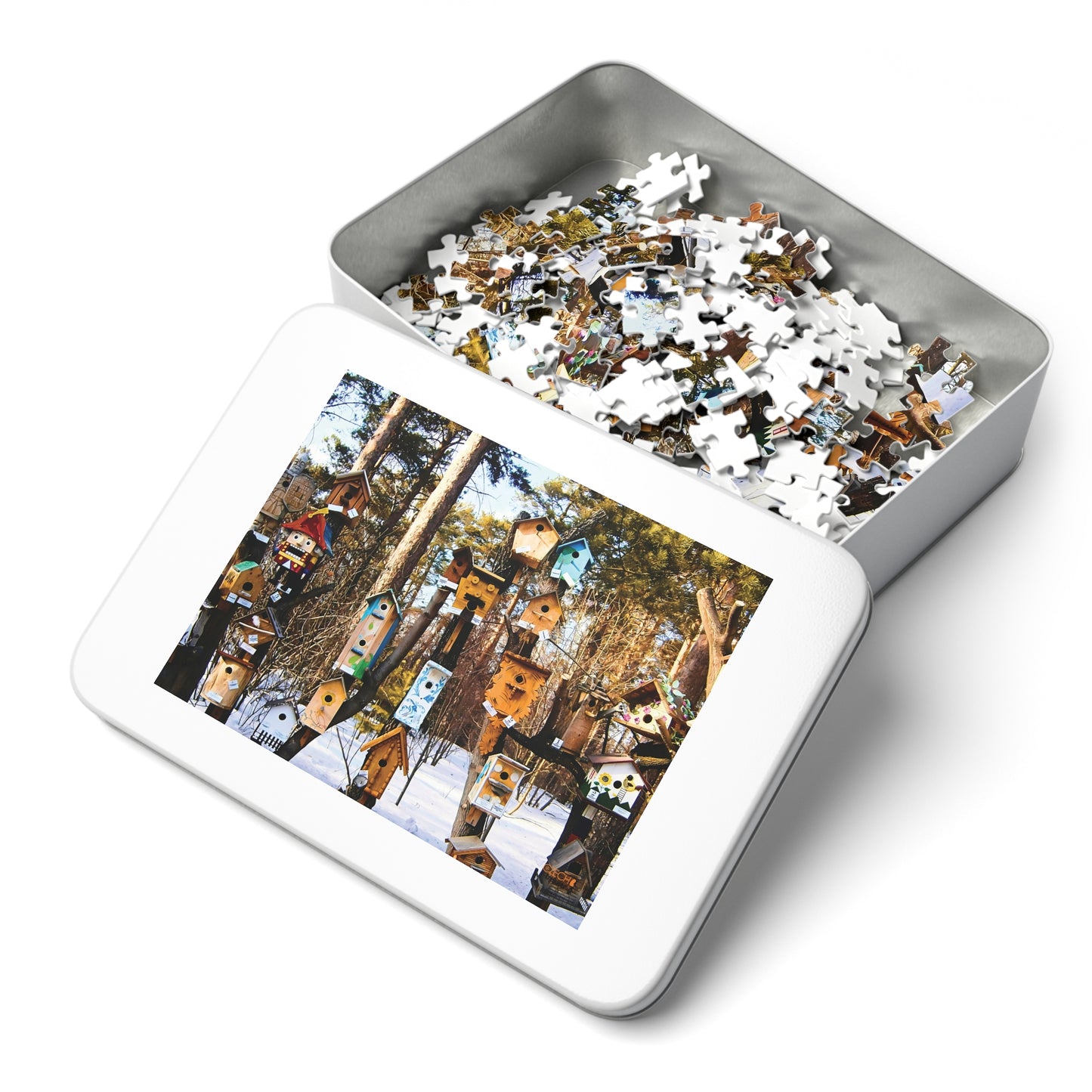 Jigsaw Puzzle & Tin: Original Photo, Novossibirsk, Russia (2013), Vibrant Glossy Puzzle, Nature Lover's Gift, 30 to 500 Pcs