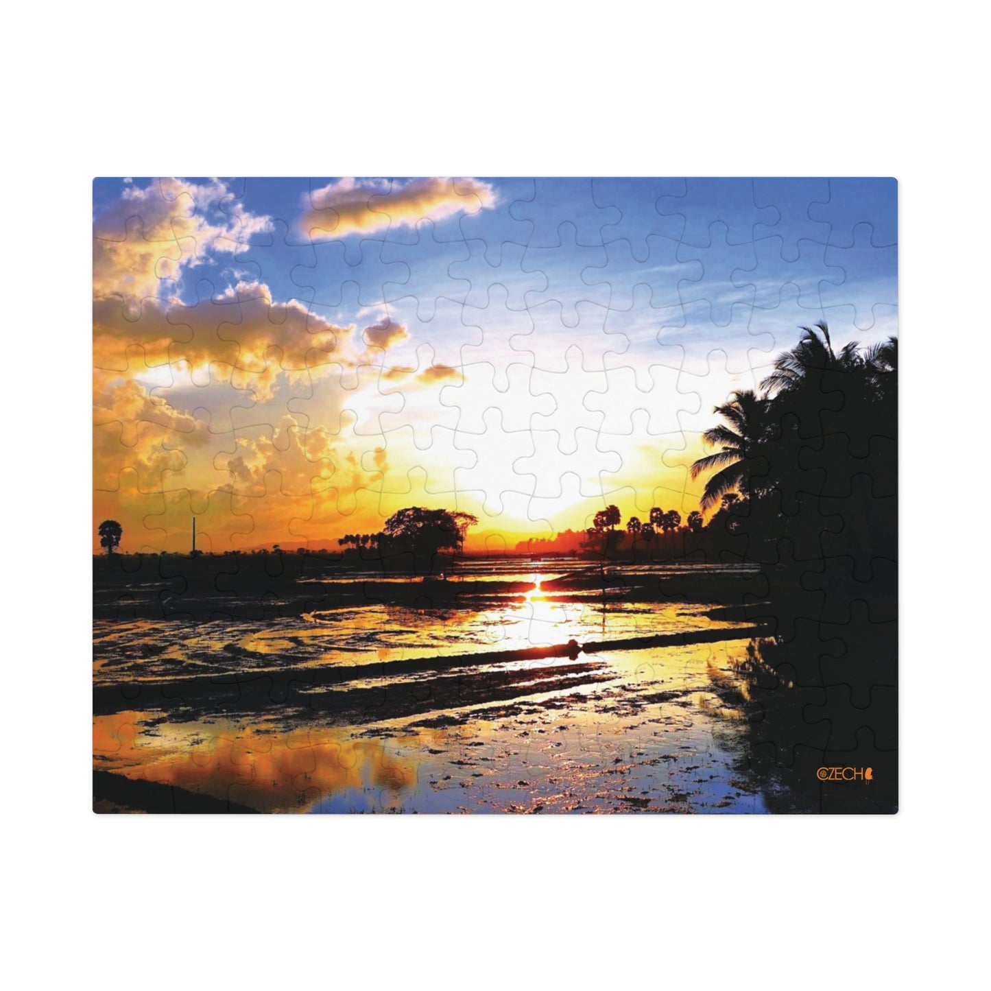 Jigsaw Puzzle & Tin: Original Photo, Trincomalee, Sri Lanka (2015), Vibrant Glossy Puzzle, Nature Lover's Gift, 30 to 500 Pcs