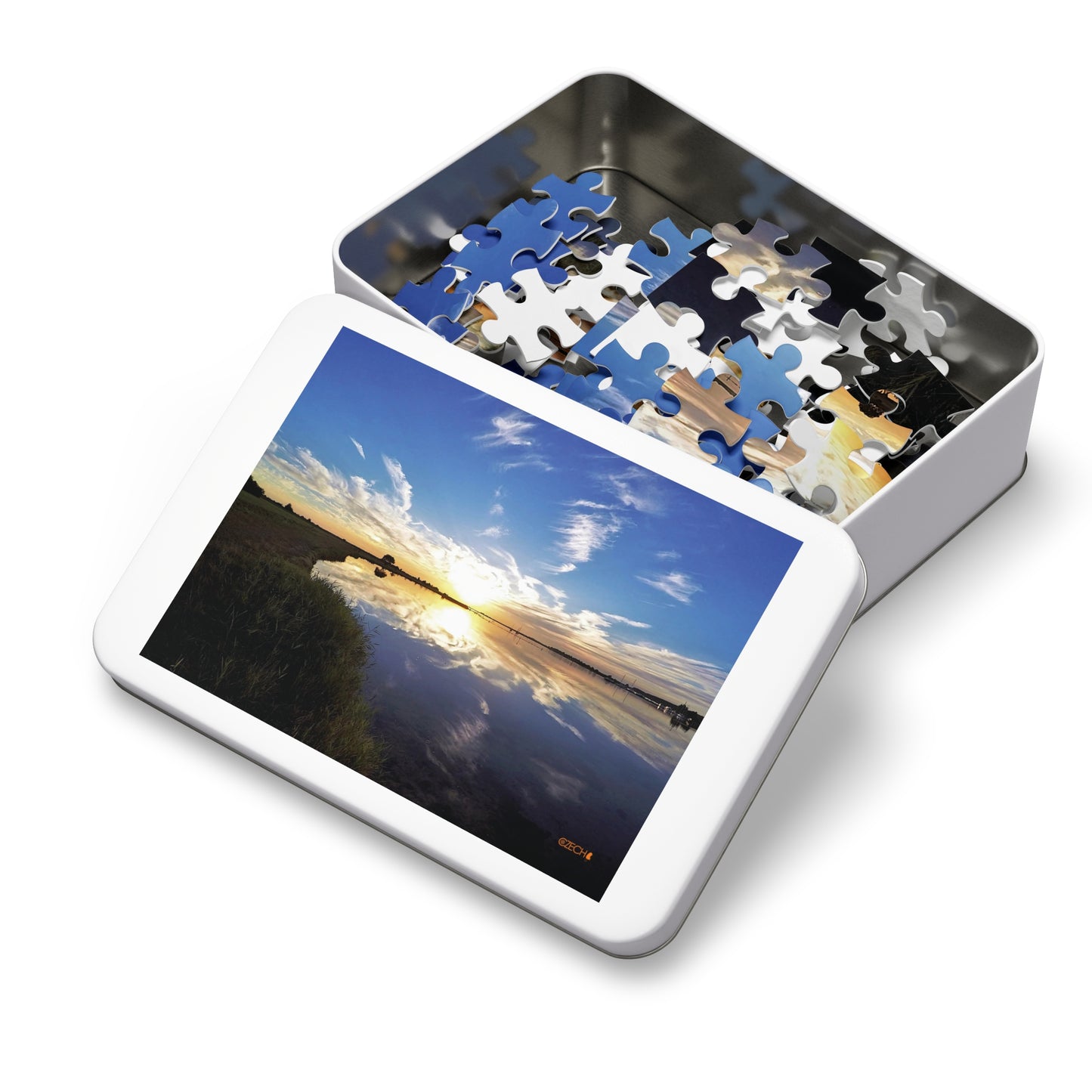 Jigsaw Puzzle: Original Photo, Zeeland, the Netherlands (2017), Vibrant Glossy Puzzle, Nature Lover's Gift, 30 to 500 Pieces