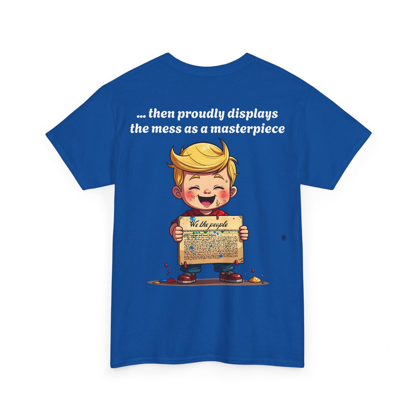 Trump Satire T-Shirt | Political Humor Tee with Meme Design | Unisex Heavy Cotton Funny Gift