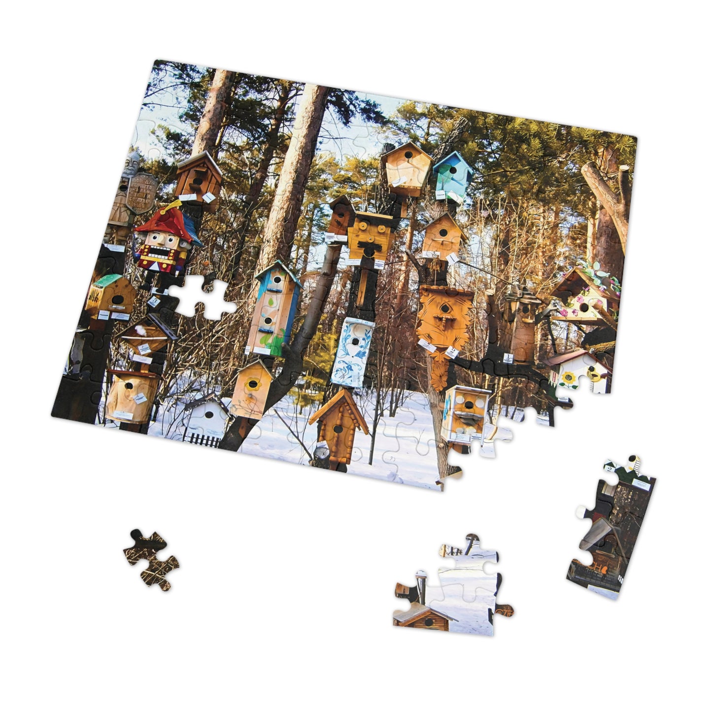 Jigsaw Puzzle & Tin: Original Photo, Novossibirsk, Russia (2013), Vibrant Glossy Puzzle, Nature Lover's Gift, 30 to 500 Pcs