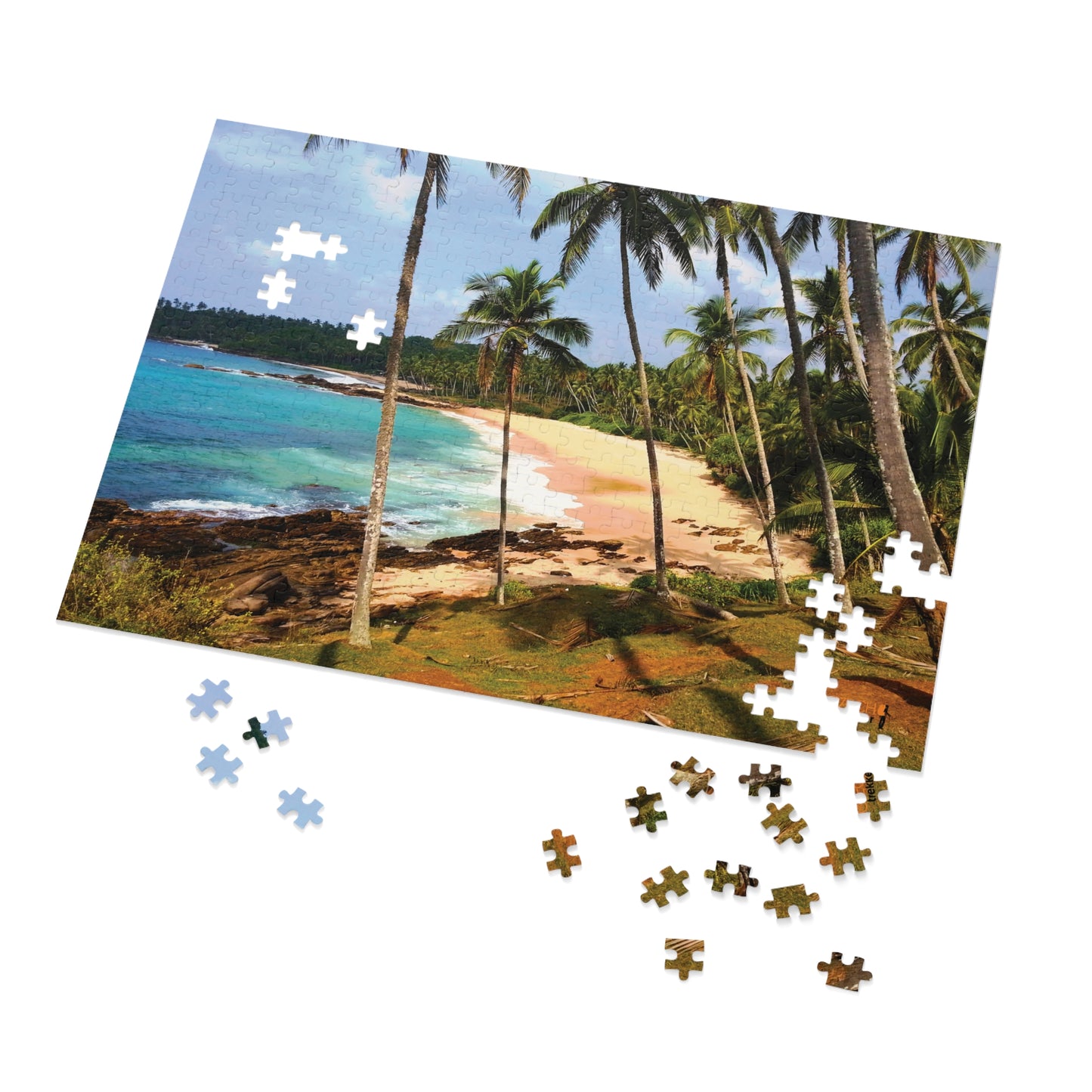 Jigsaw Puzzle: Original Photo, Tangalle, Sri Lanka (2013), Vibrant Glossy Puzzle, Nature Lover's Gift, 30 to 500 Pieces