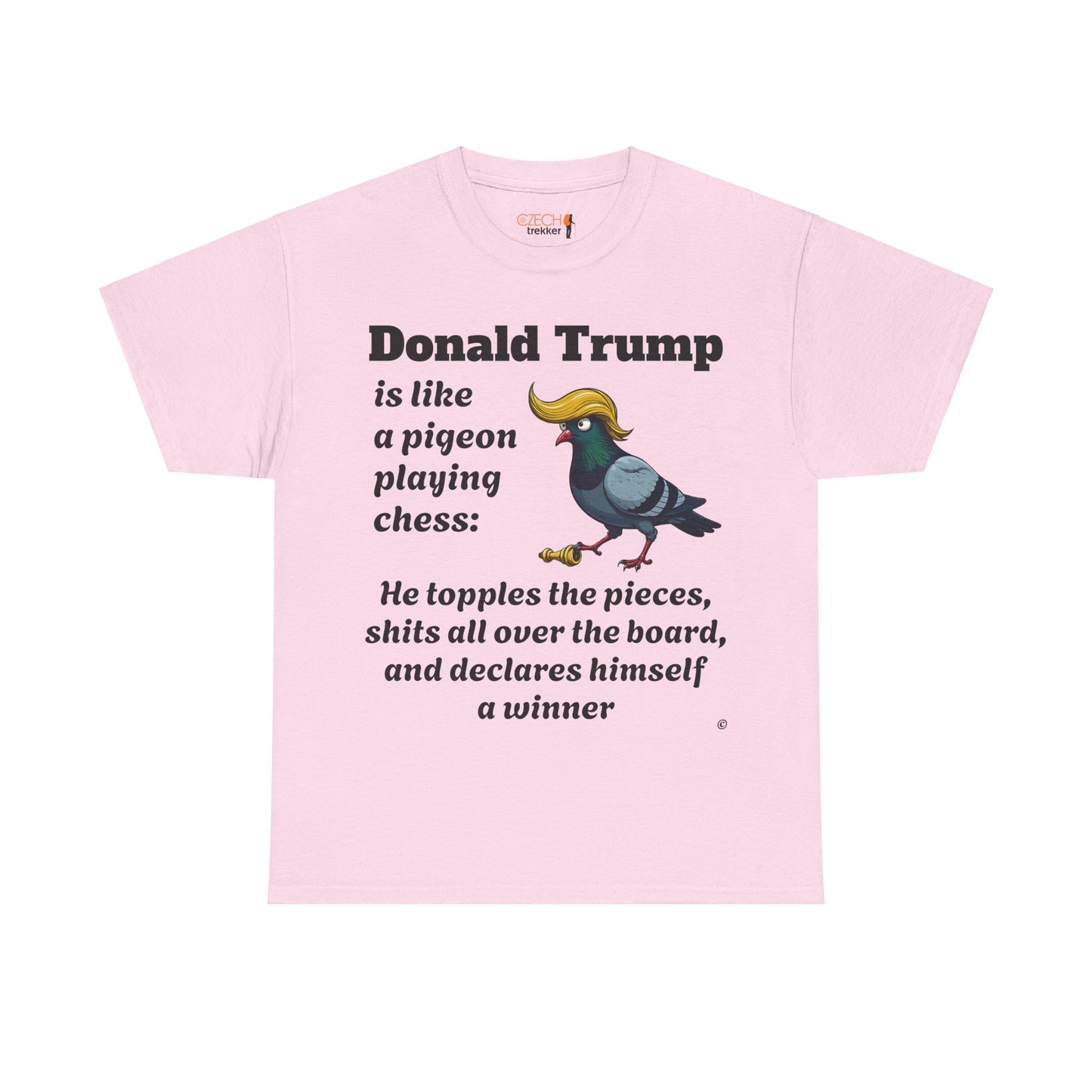 Trump Satire T-Shirt | Political Humor Tee with Meme Design | Unisex Heavy Cotton Funny Gift