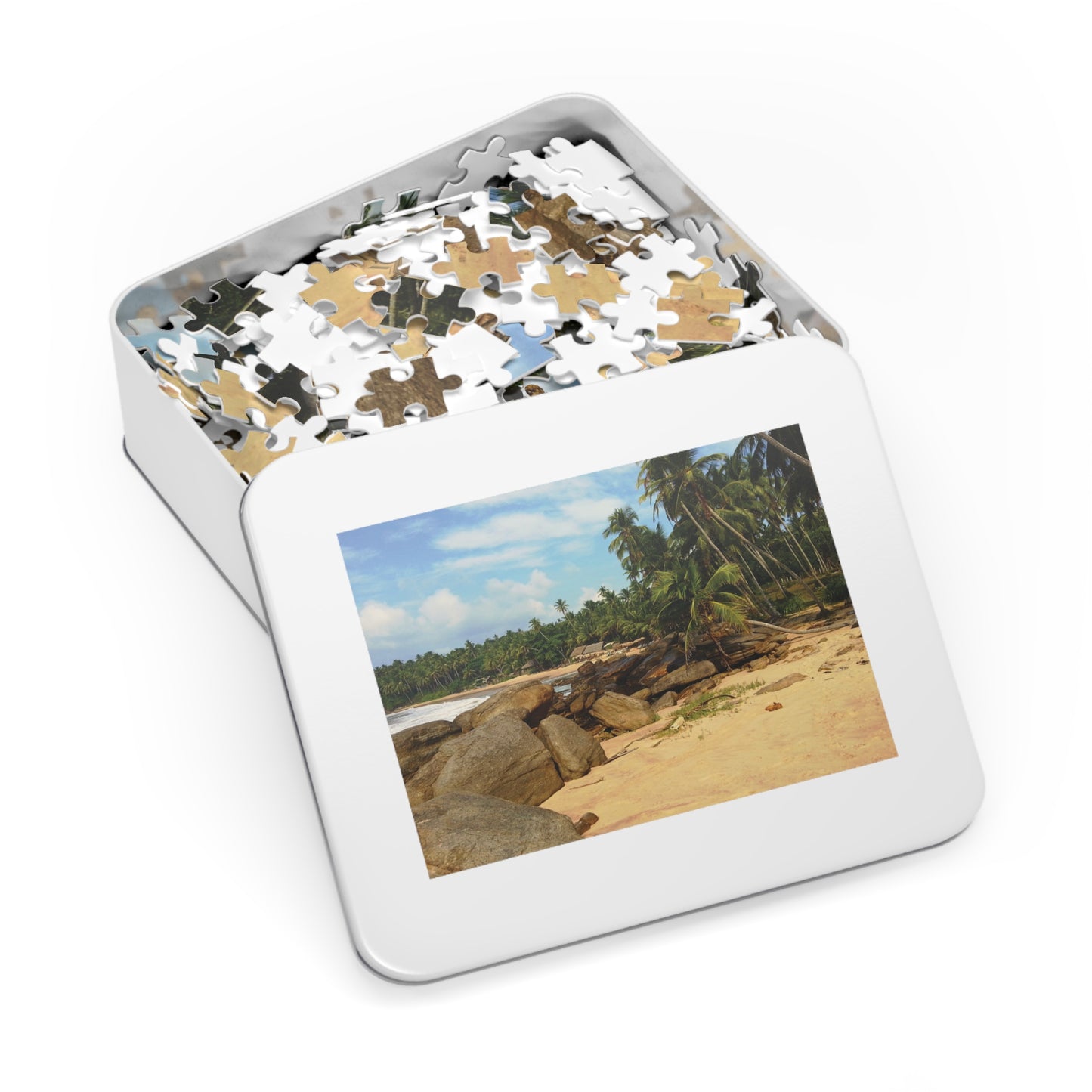 Jigsaw Puzzle: Original Photo, Tangalle, Sri Lanka (2013), Vibrant Glossy Puzzle, Nature Lover's Gift, 30 to 500 Pieces