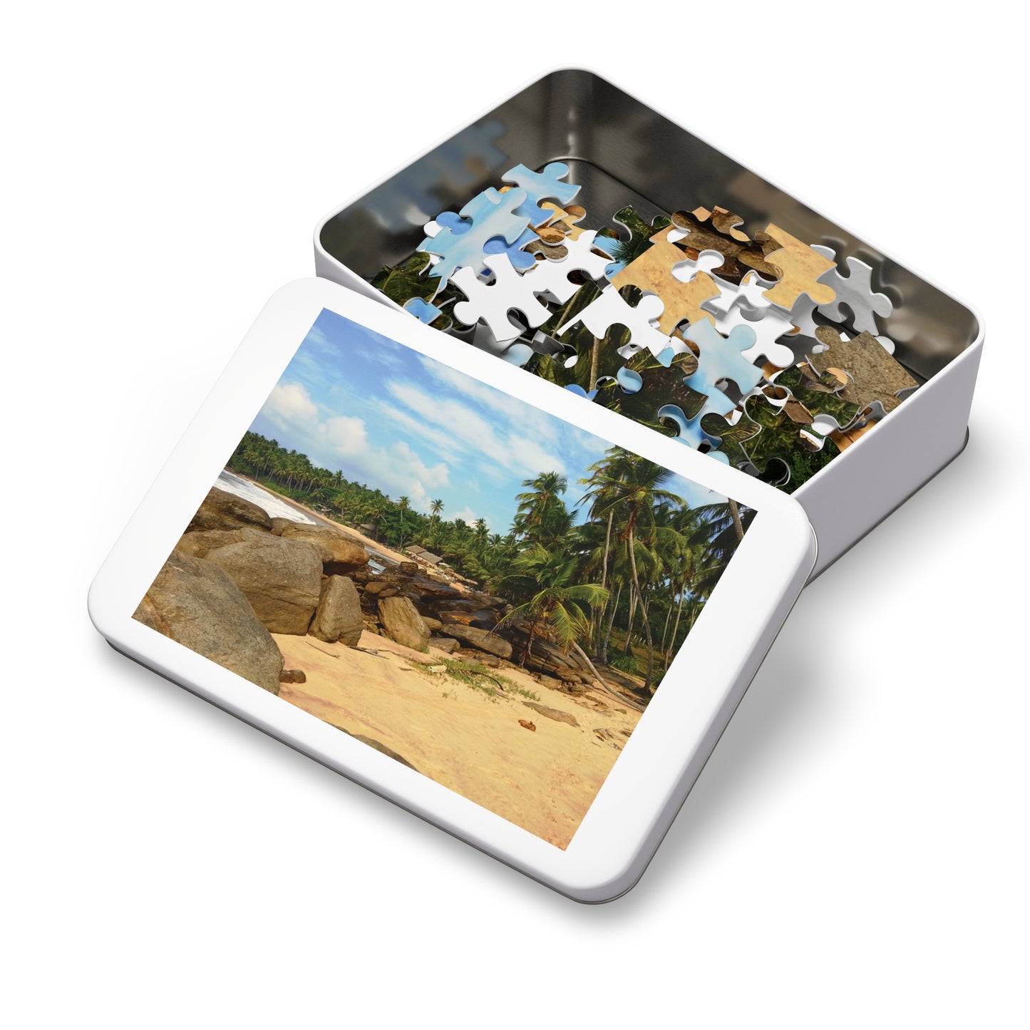 Jigsaw Puzzle: Original Photo, Tangalle, Sri Lanka (2013), Vibrant Glossy Puzzle, Nature Lover's Gift, 30 to 500 Pieces