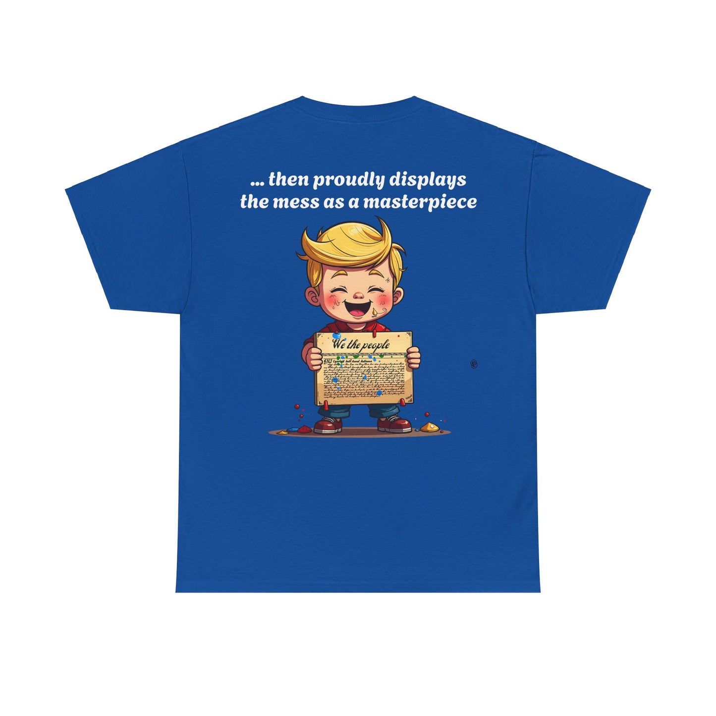 Trump Satire T-Shirt | Political Humor Tee with Meme Design | Unisex Heavy Cotton Funny Gift