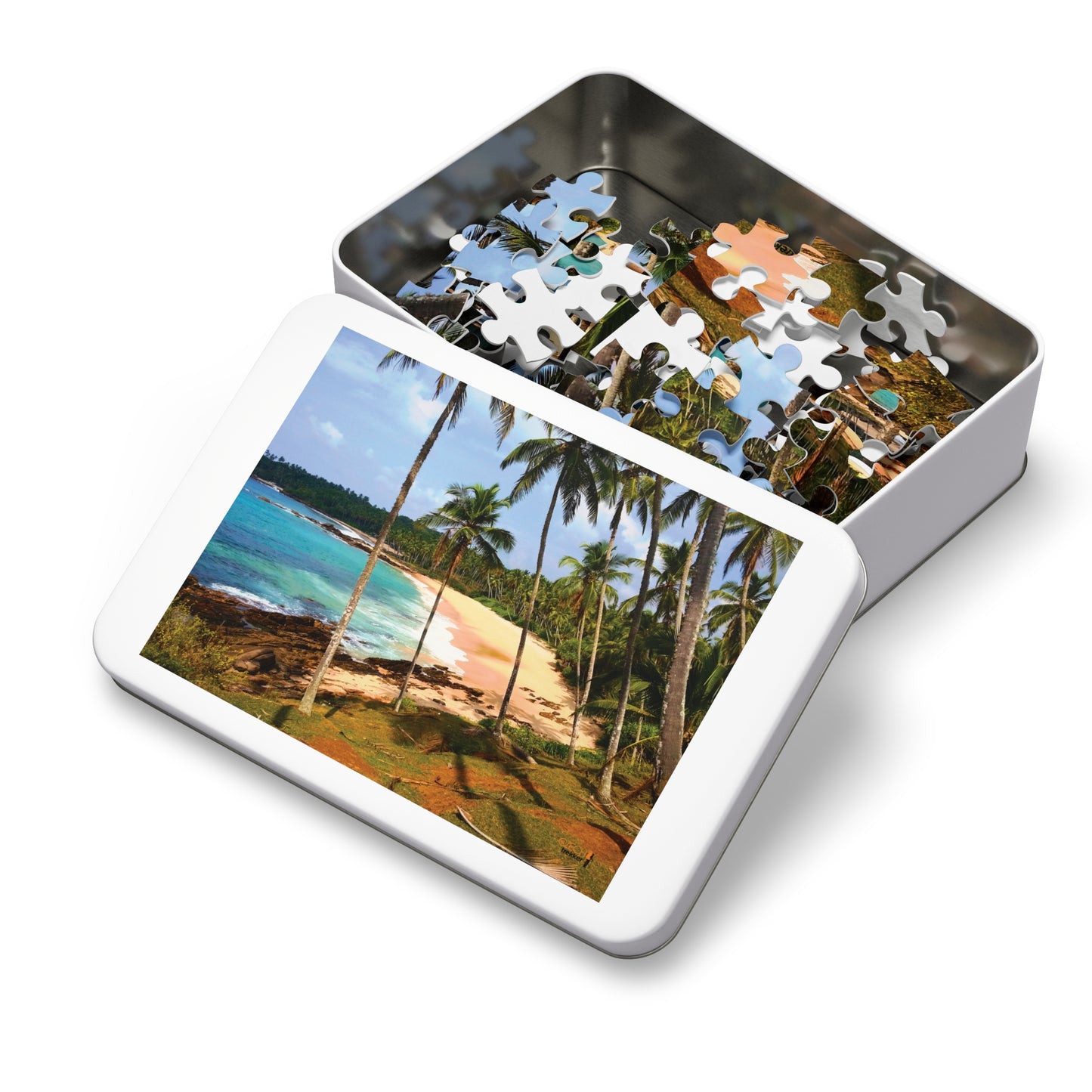 Jigsaw Puzzle: Original Photo, Tangalle, Sri Lanka (2013), Vibrant Glossy Puzzle, Nature Lover's Gift, 30 to 500 Pieces