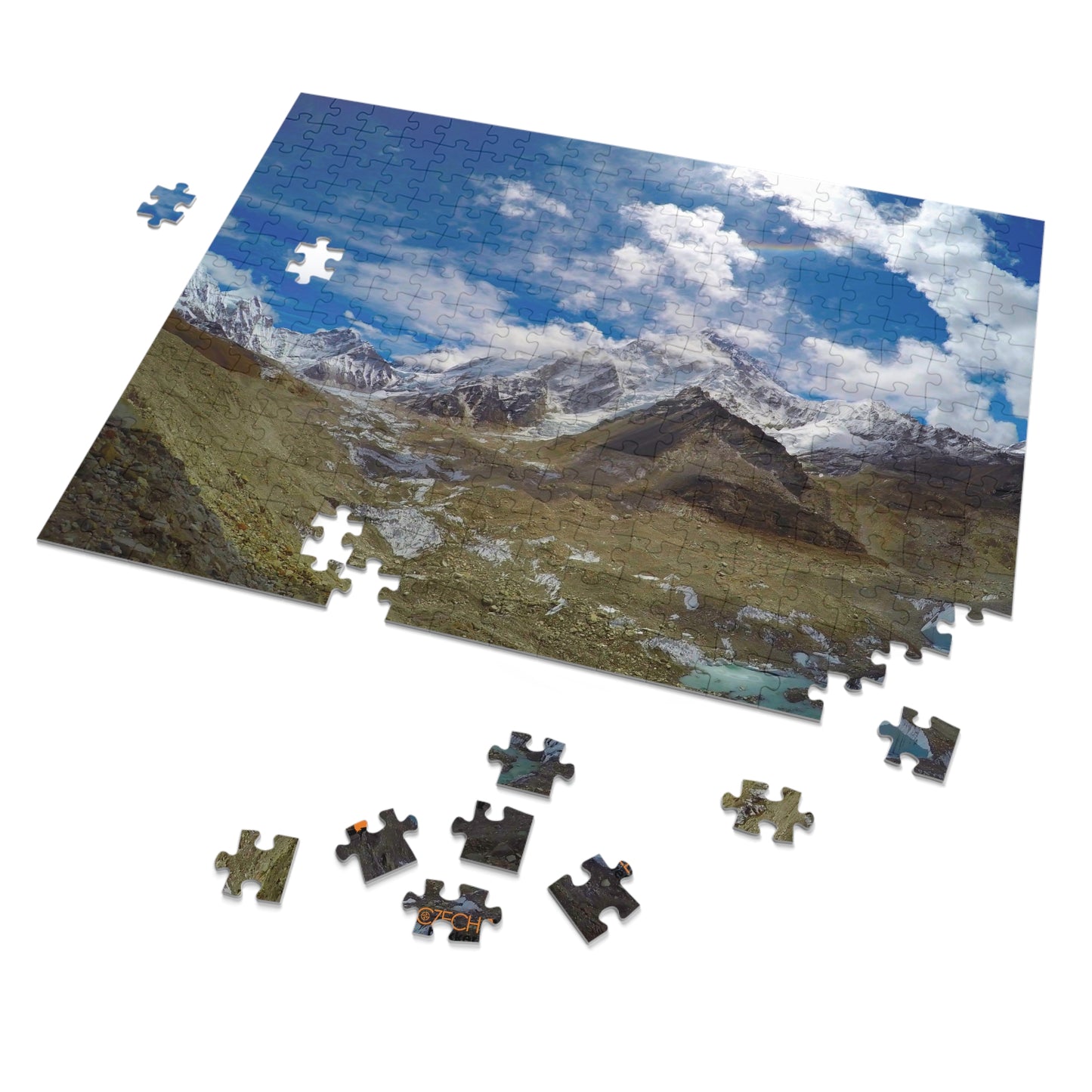 Jigsaw Puzzle & Tin: Original Photo, Nuptse, Nepal (2017), Vibrant Glossy Puzzle, Nature Lover's Gift, 30 to 1,000 Pcs