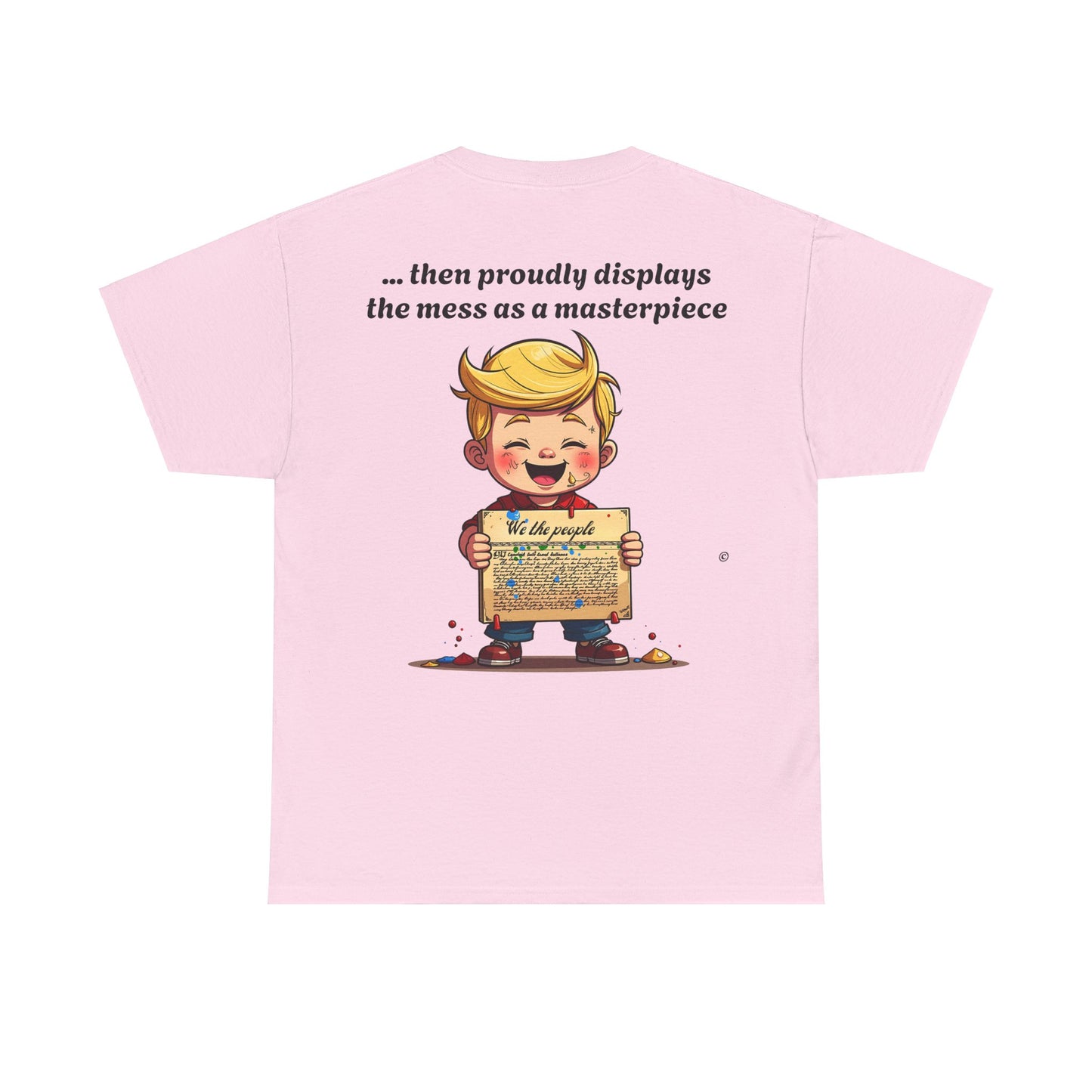 Trump Satire T-Shirt | Political Humor Tee with Meme Design | Unisex Heavy Cotton Funny Gift