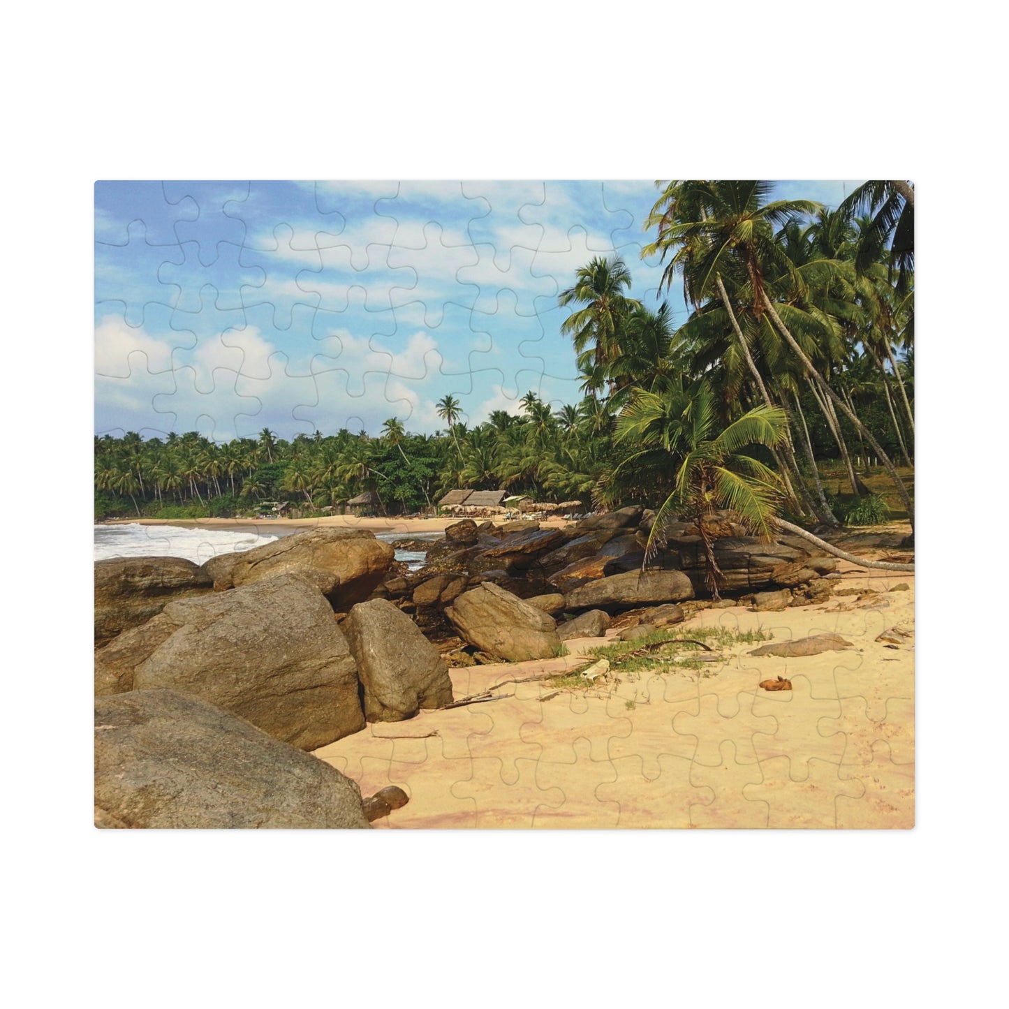 Jigsaw Puzzle: Original Photo, Tangalle, Sri Lanka (2013), Vibrant Glossy Puzzle, Nature Lover's Gift, 30 to 500 Pieces