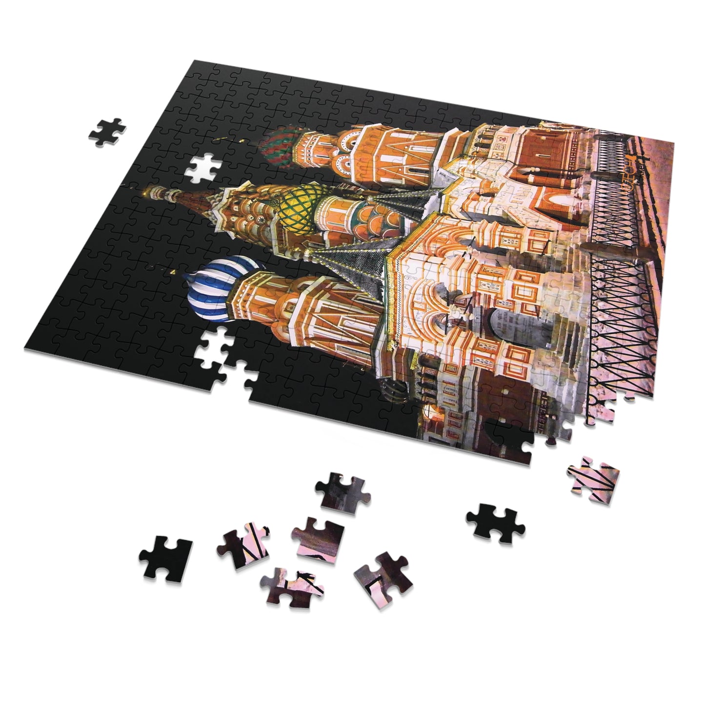 Jigsaw Puzzle & Tin: Original Photo, Moscow, Russia (2013), Vibrant Glossy Puzzle, Nature Lover's Gift, 30 to 500 Pcs