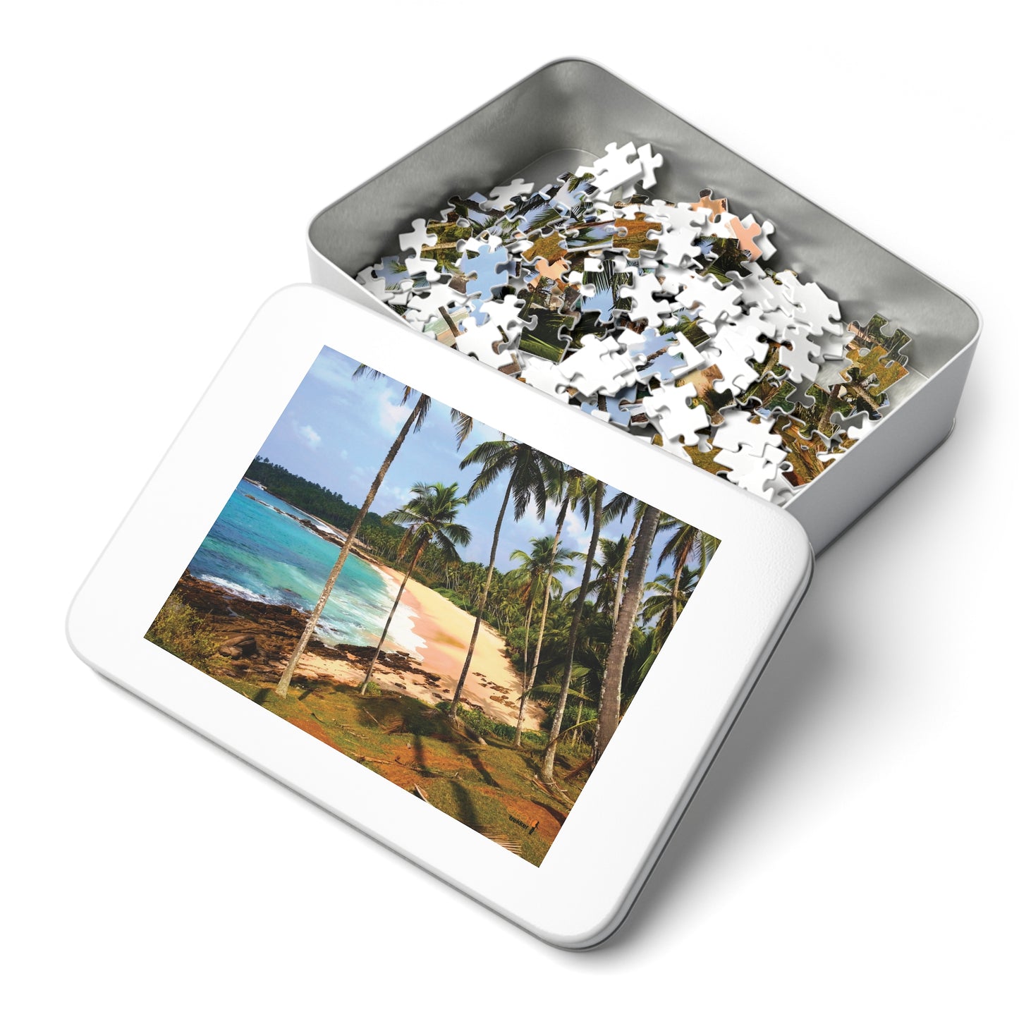 Jigsaw Puzzle: Original Photo, Tangalle, Sri Lanka (2013), Vibrant Glossy Puzzle, Nature Lover's Gift, 30 to 500 Pieces