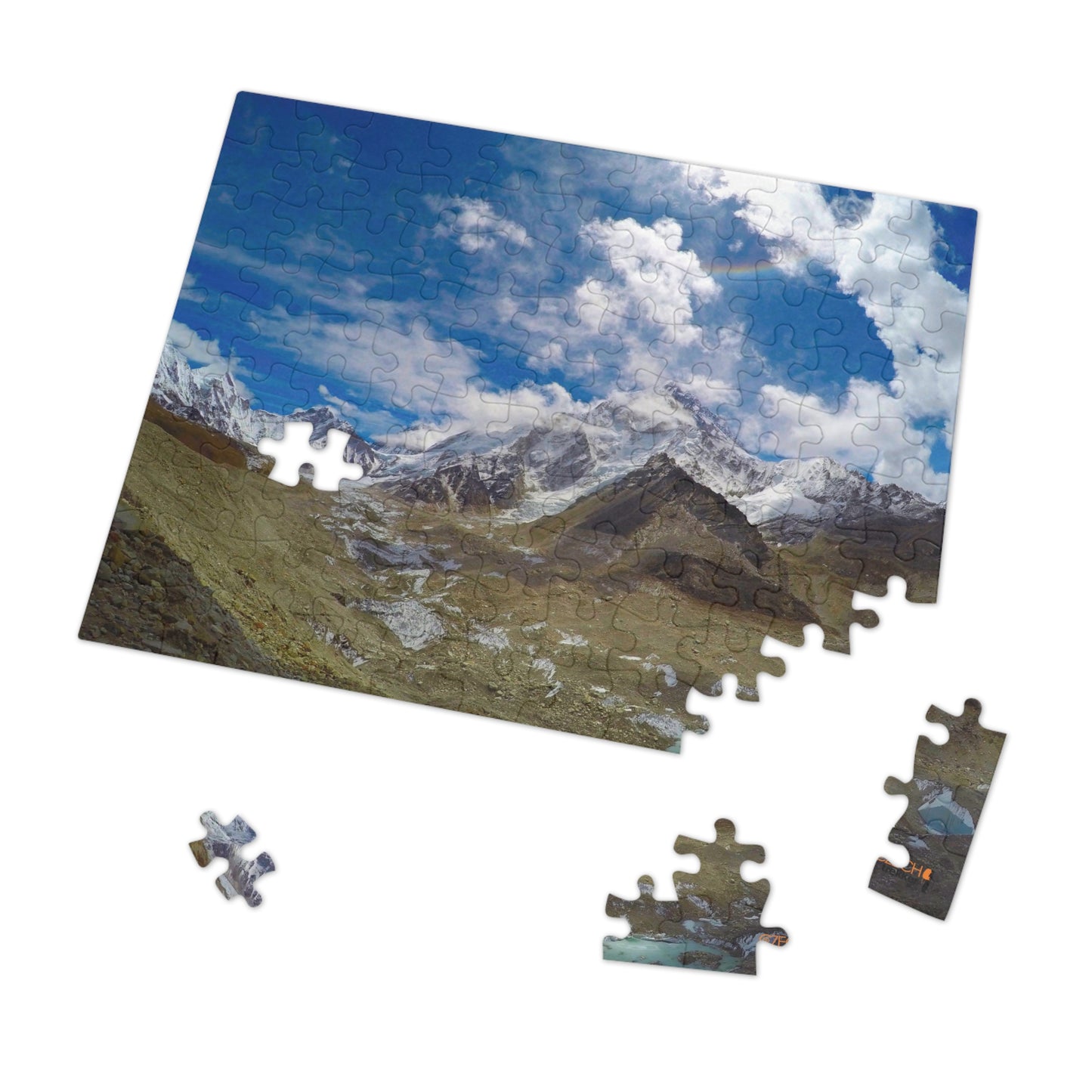 Jigsaw Puzzle & Tin: Original Photo, Nuptse, Nepal (2017), Vibrant Glossy Puzzle, Nature Lover's Gift, 30 to 1,000 Pcs