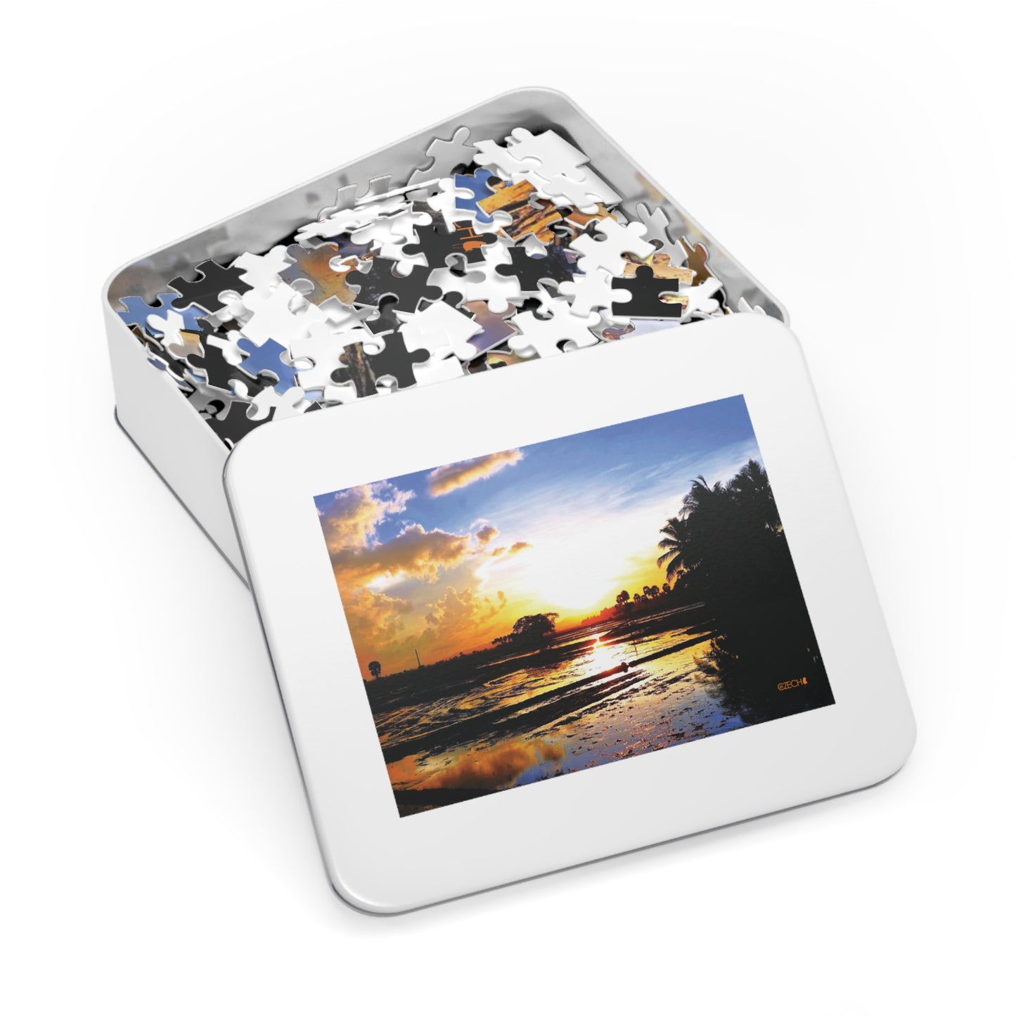 Jigsaw Puzzle & Tin: Original Photo, Trincomalee, Sri Lanka (2015), Vibrant Glossy Puzzle, Nature Lover's Gift, 30 to 500 Pcs