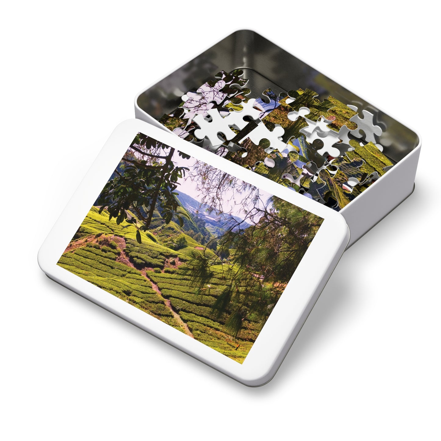 Jigsaw Puzzle & Tin: Original Photo, Cameron Highlands, Malaysia (2014), Vibrant Glossy Puzzle, Nature Lover's Gift, 30 to 500 Pcs